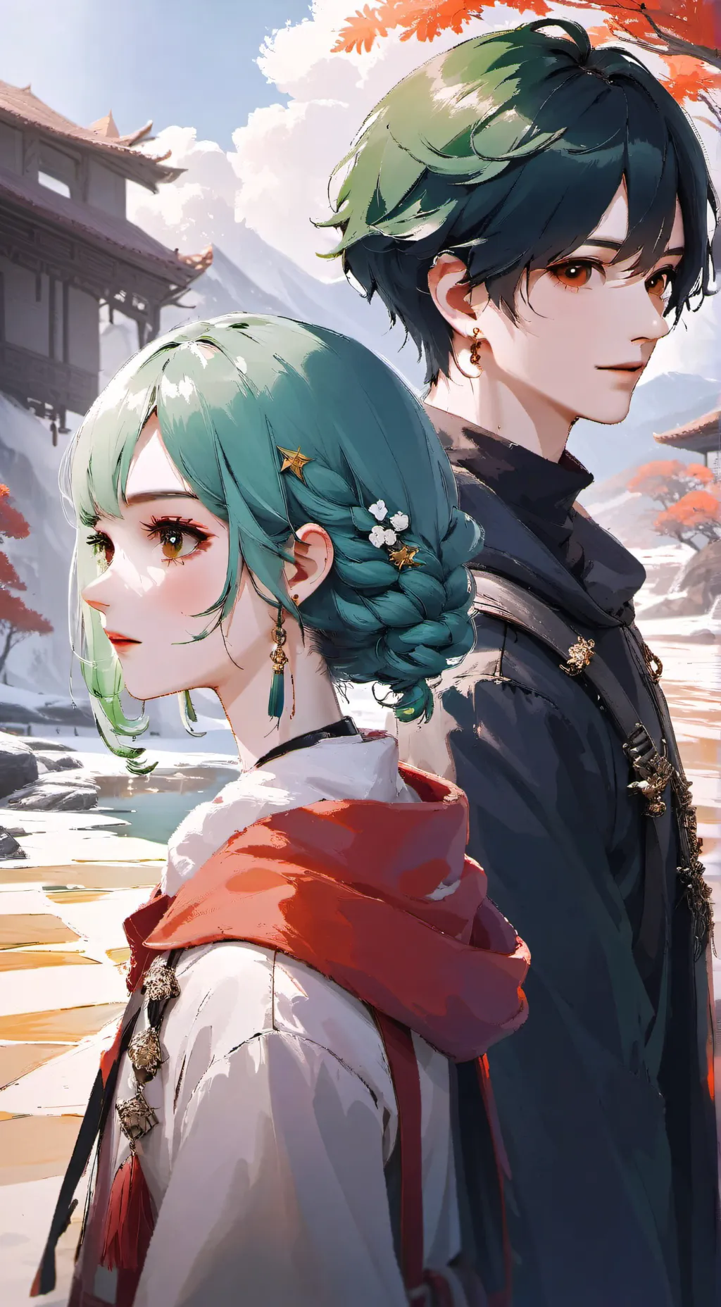 ai character: Damian  background