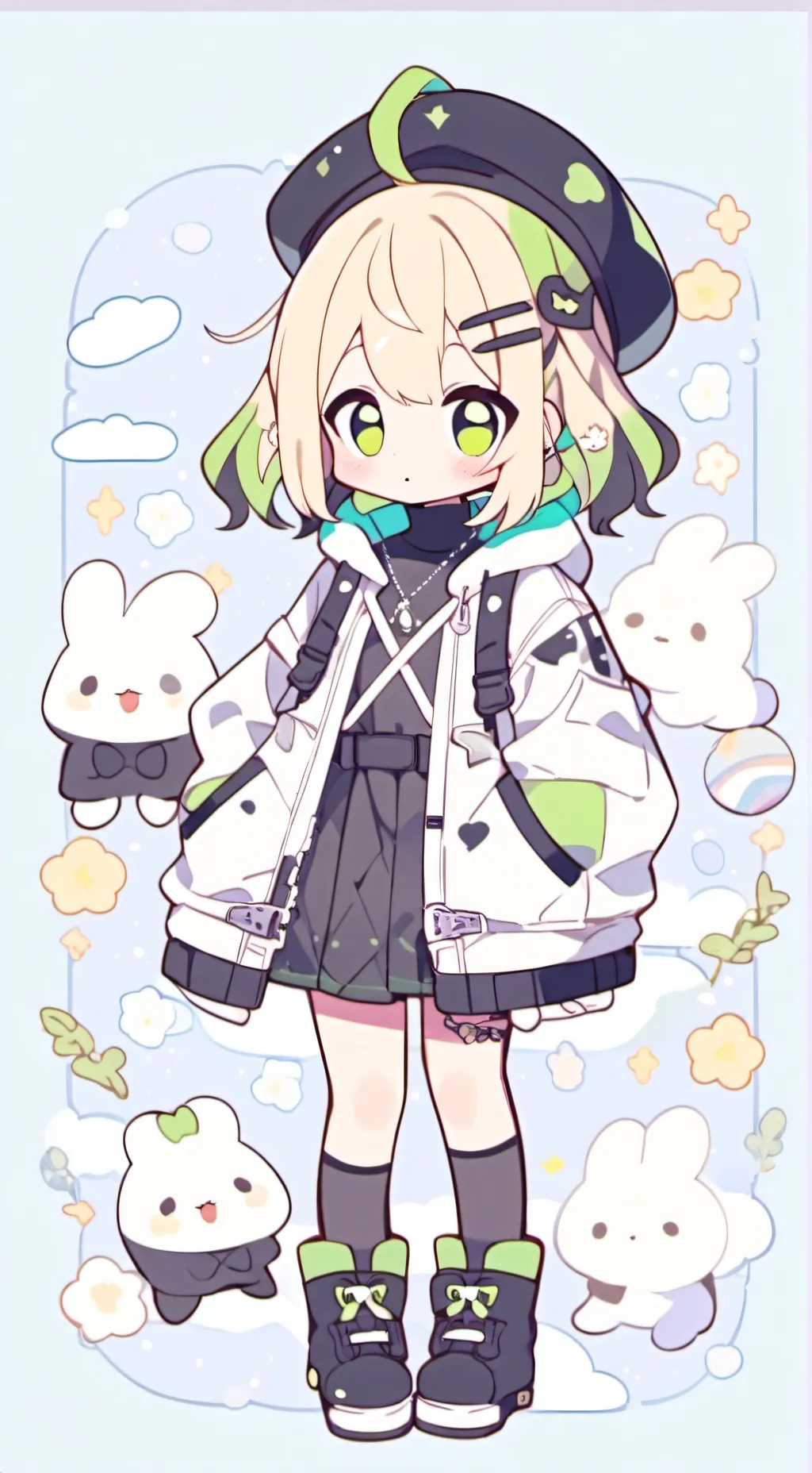 ai character: shellvision background