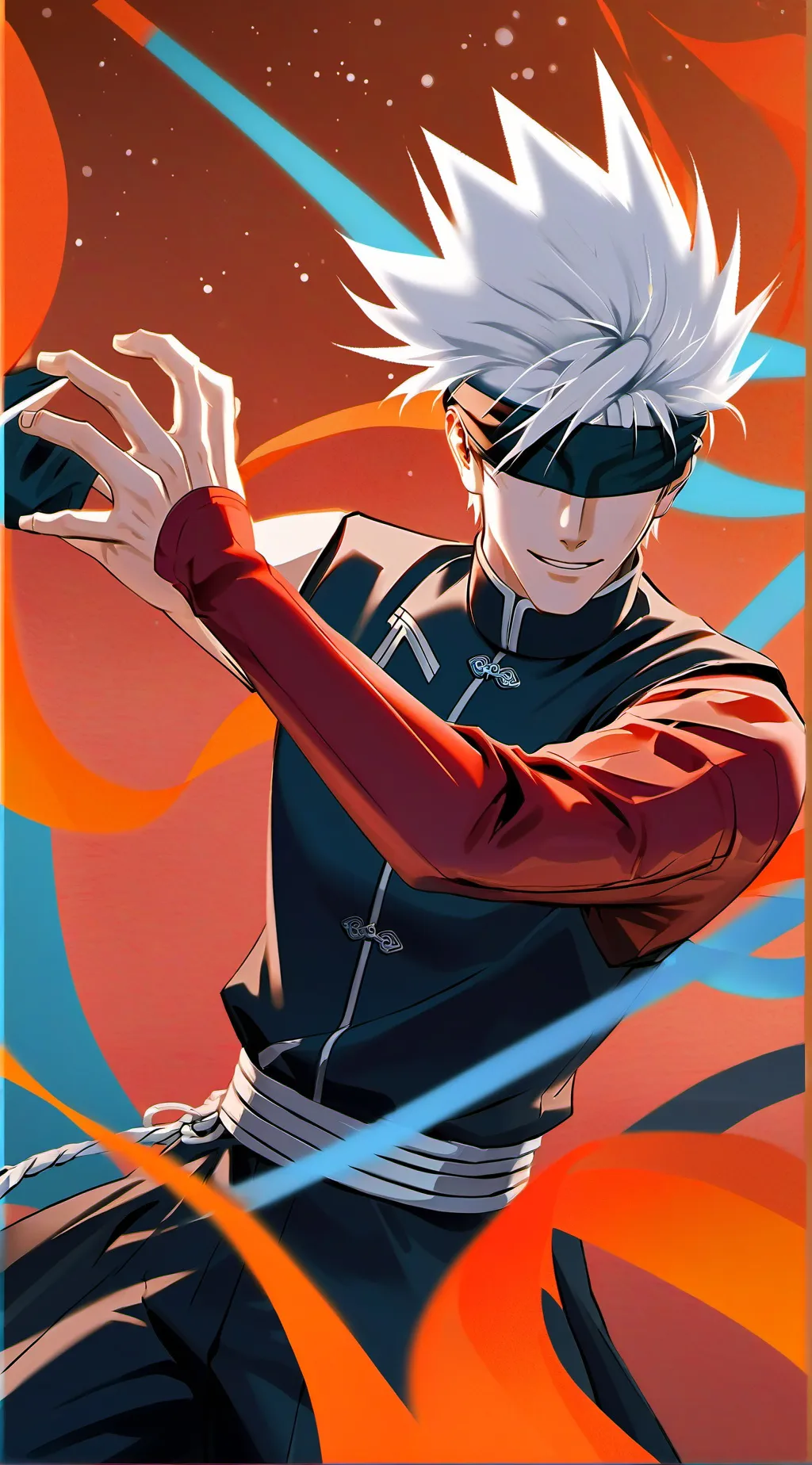 ai character: Gojo Satoru background