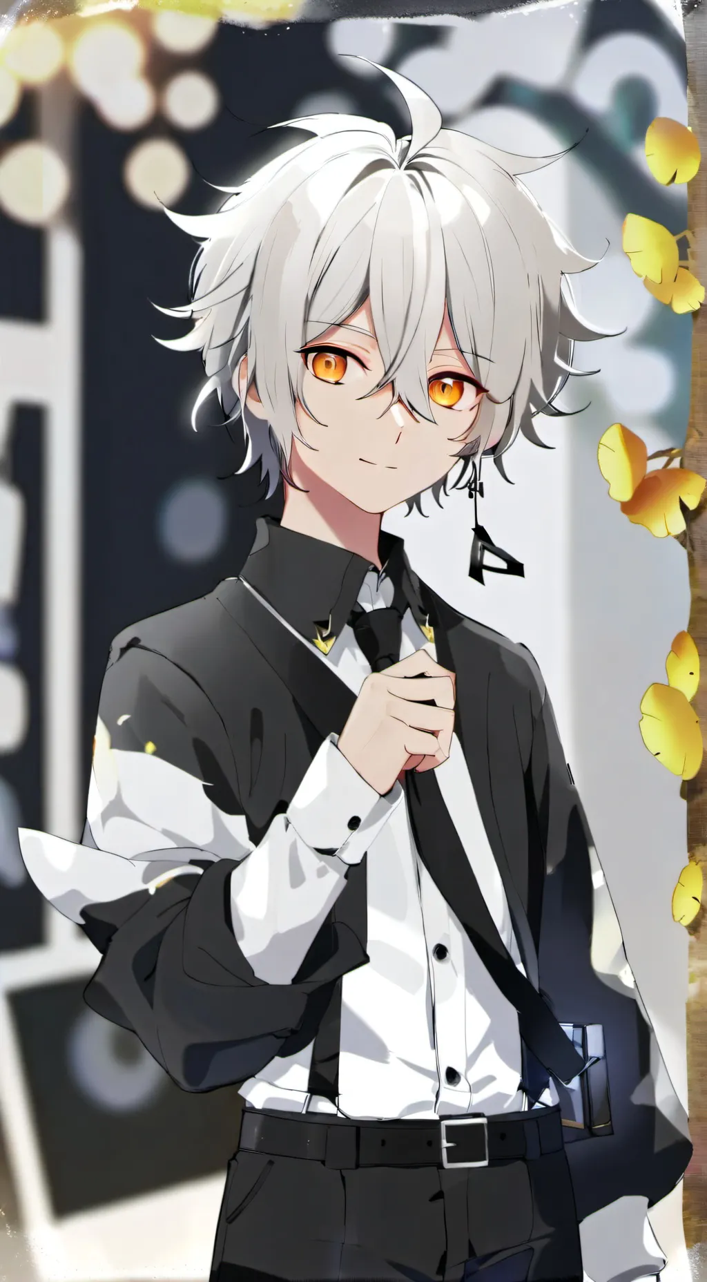 ai character: AMATSU DIVINITY  background