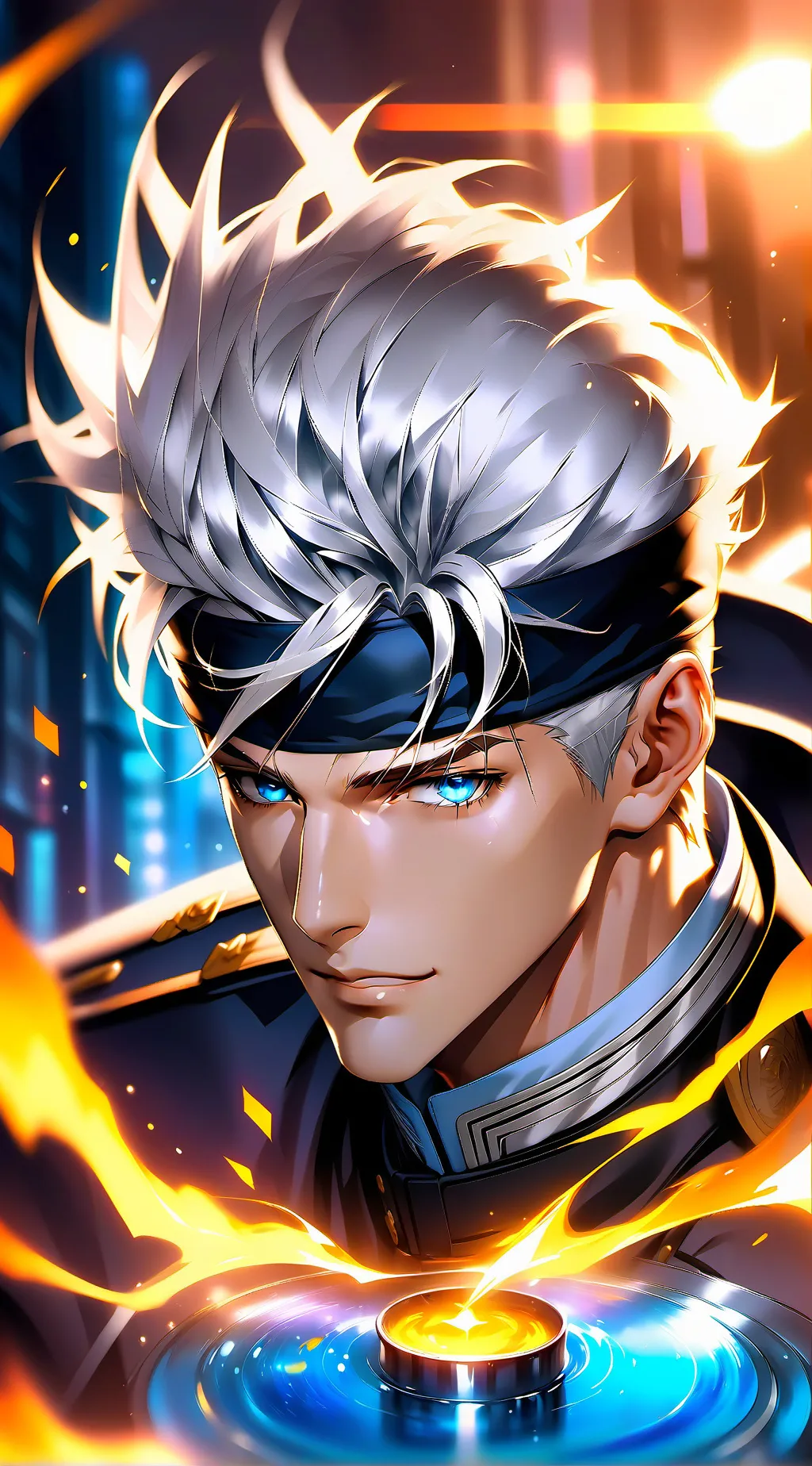 ai character:  Gojo background