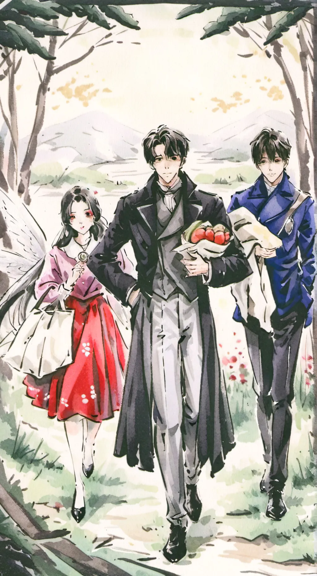 ai character: Afton family  background