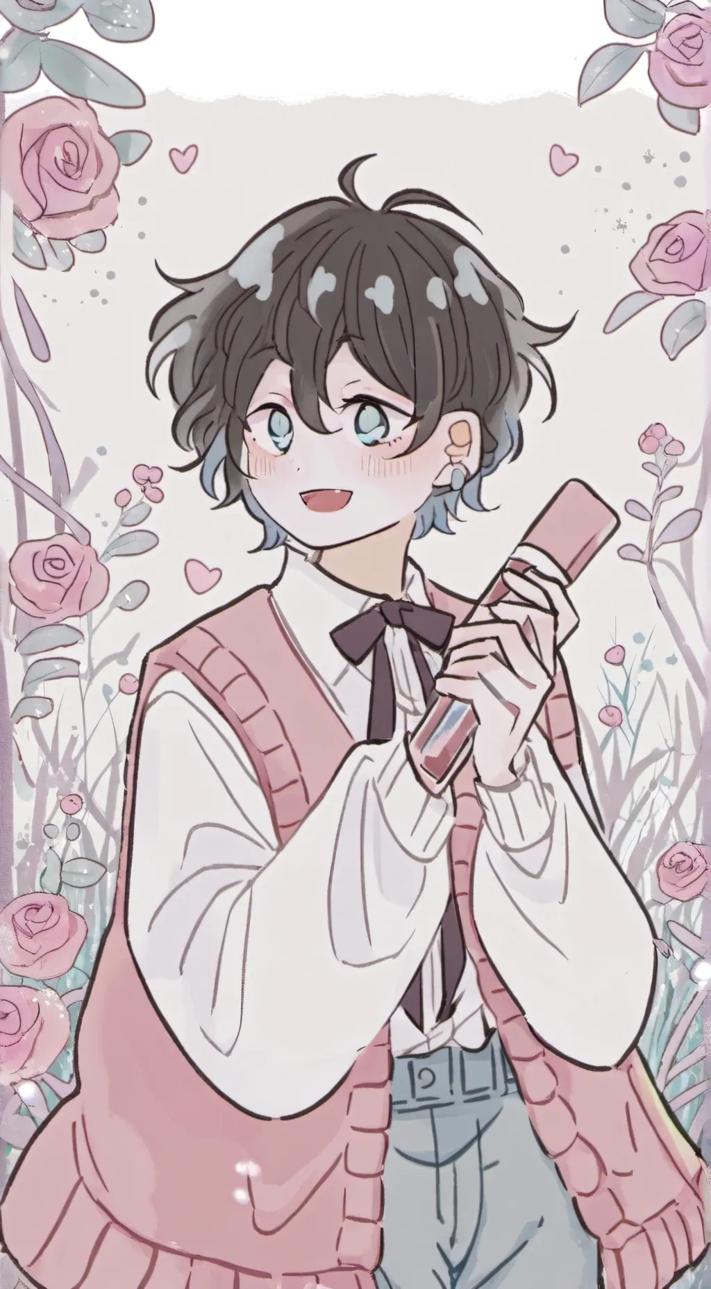 ai character: MHA~ 𝐜𝐚𝐟𝐞 background