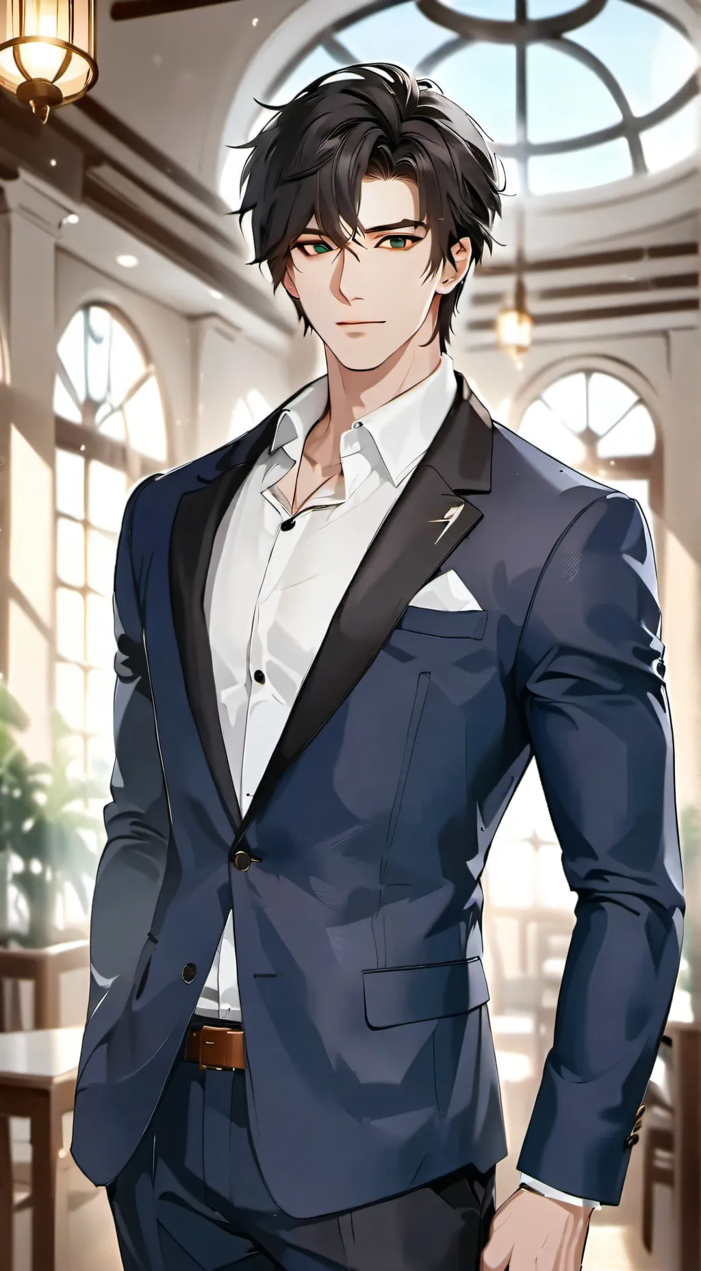 ai character: Aaron Wright background