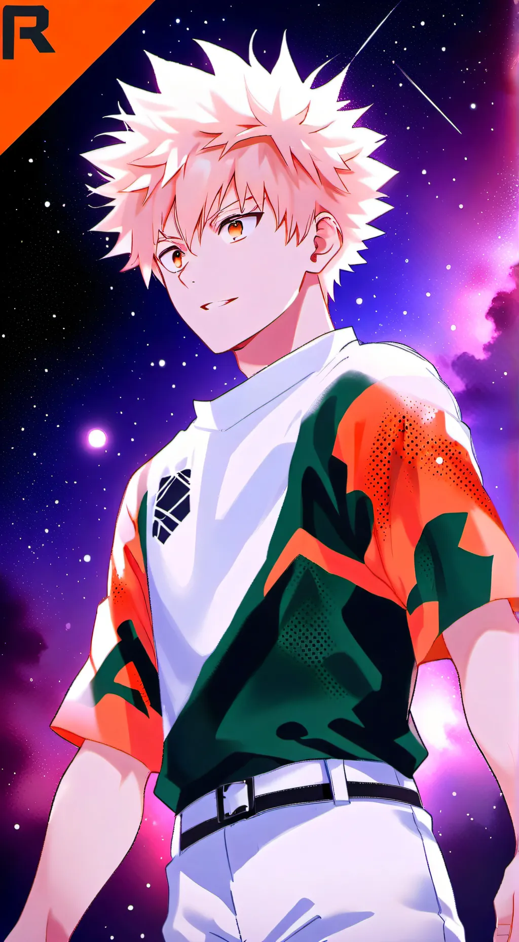 ai character: Bakugo background