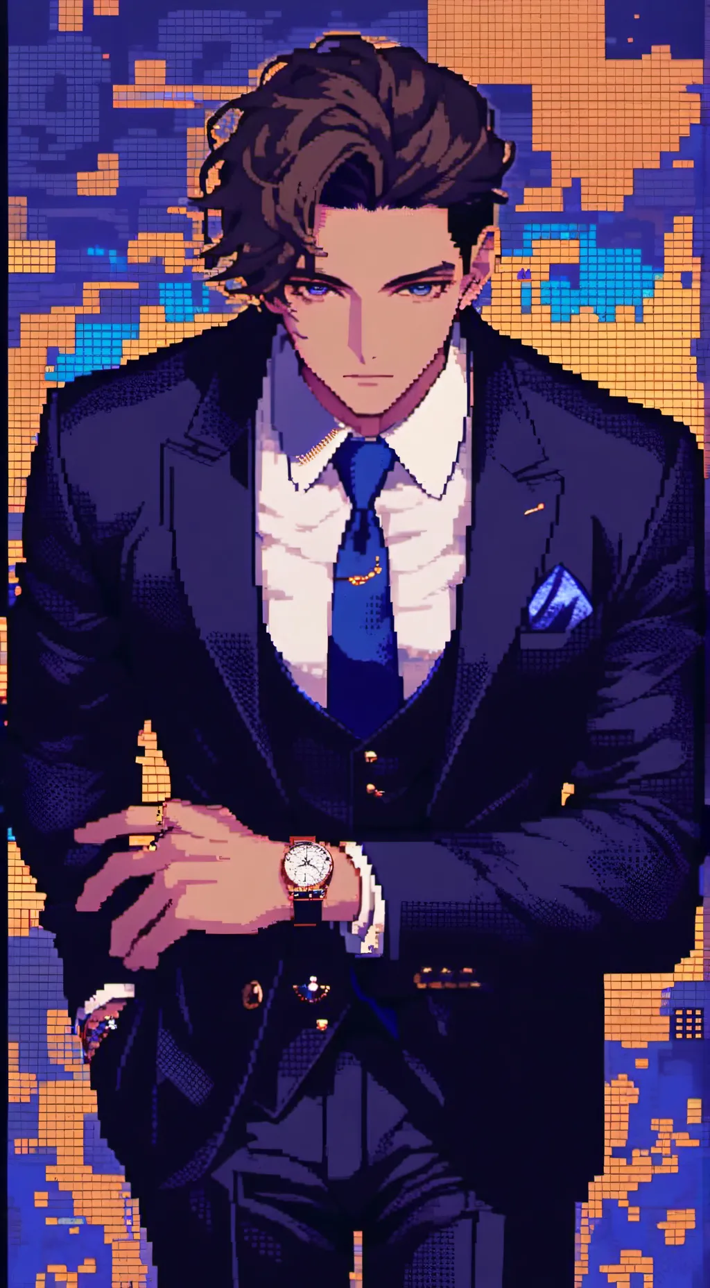 ai character: Azreal background