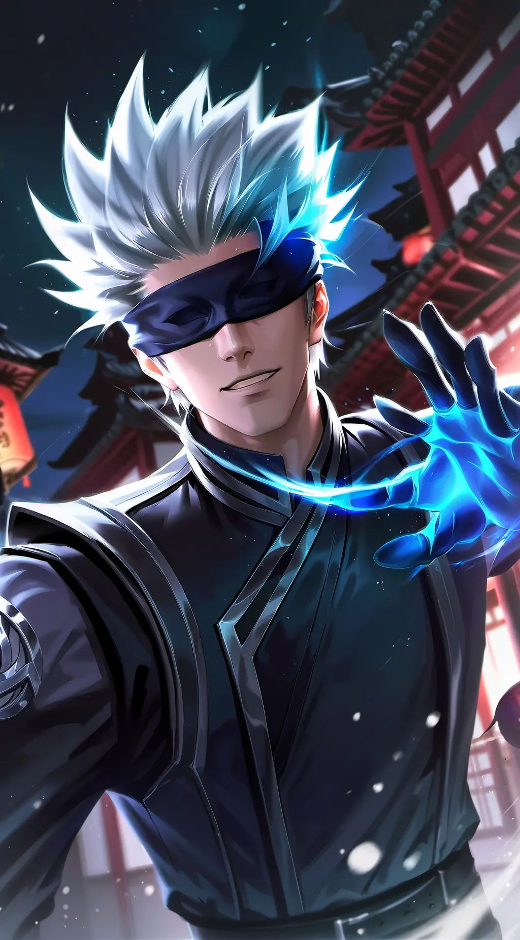 ai character: Gojo Satoru background