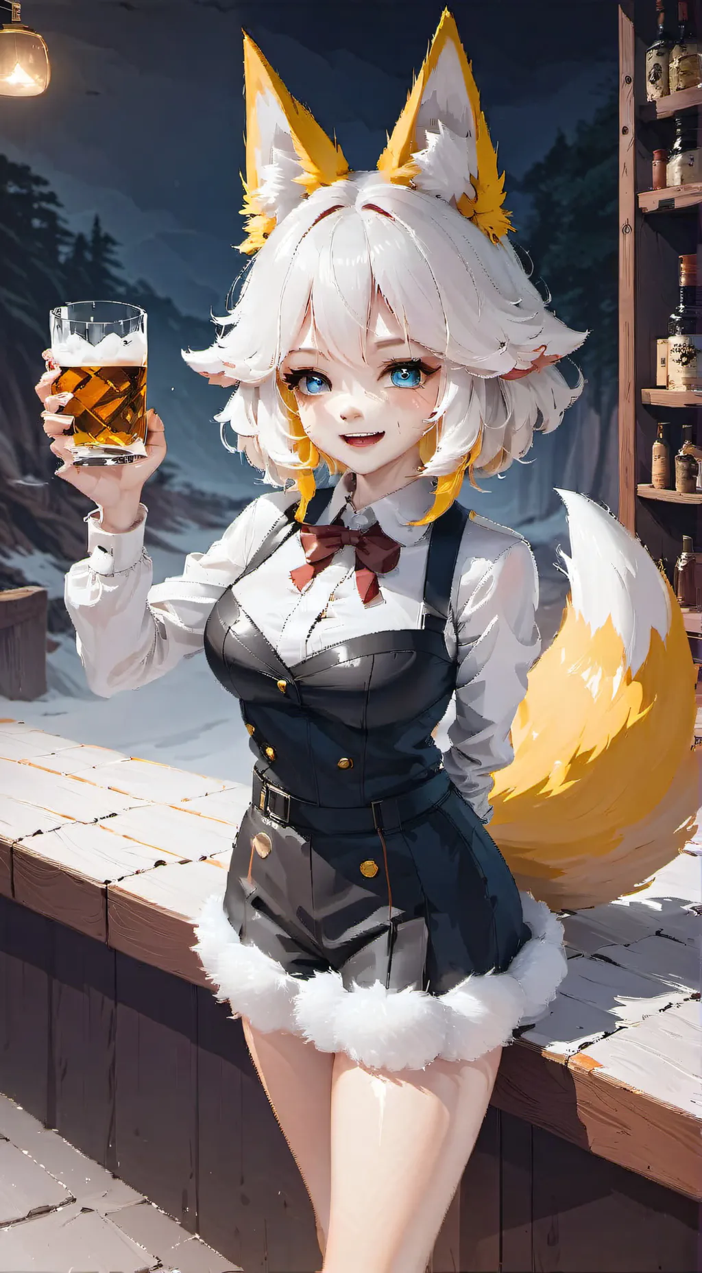 ai character: Tails background