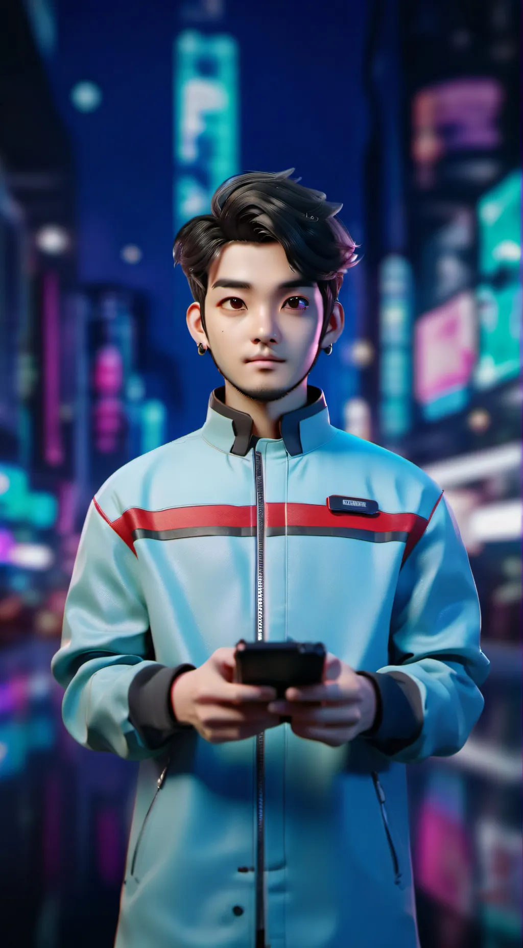 ai character: axel background