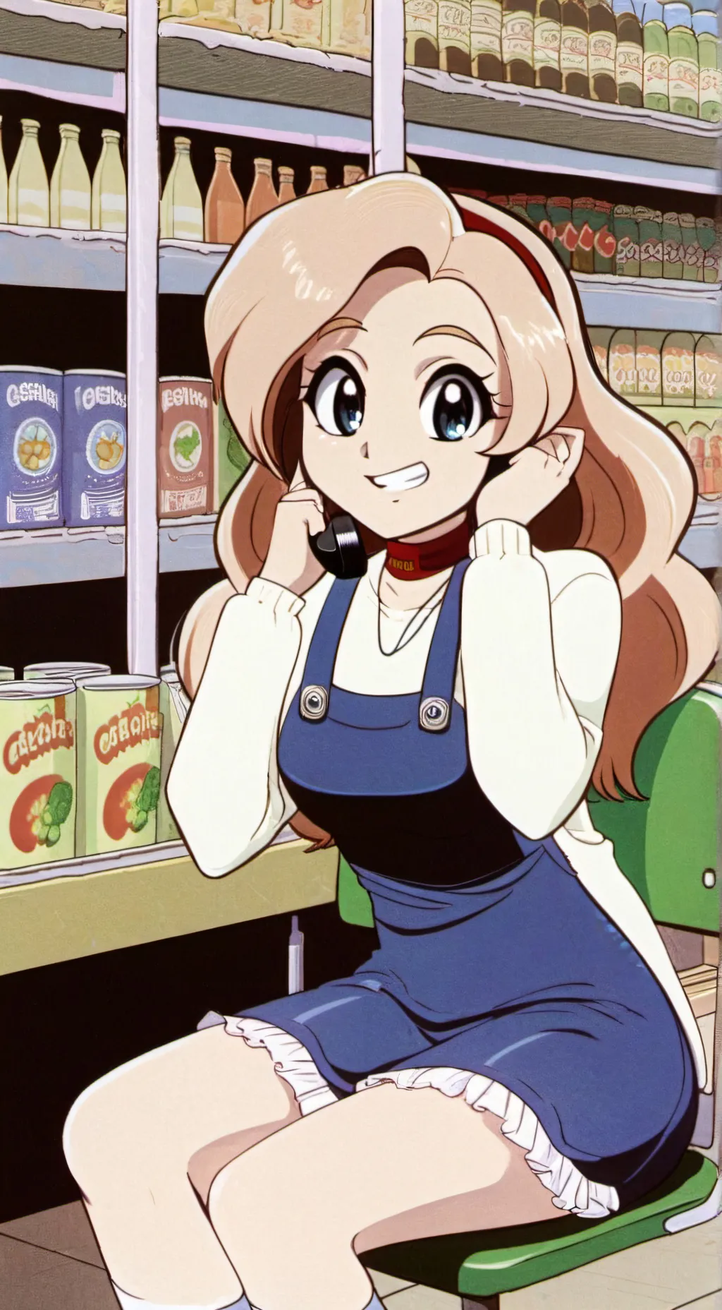 ai character: dog day  background