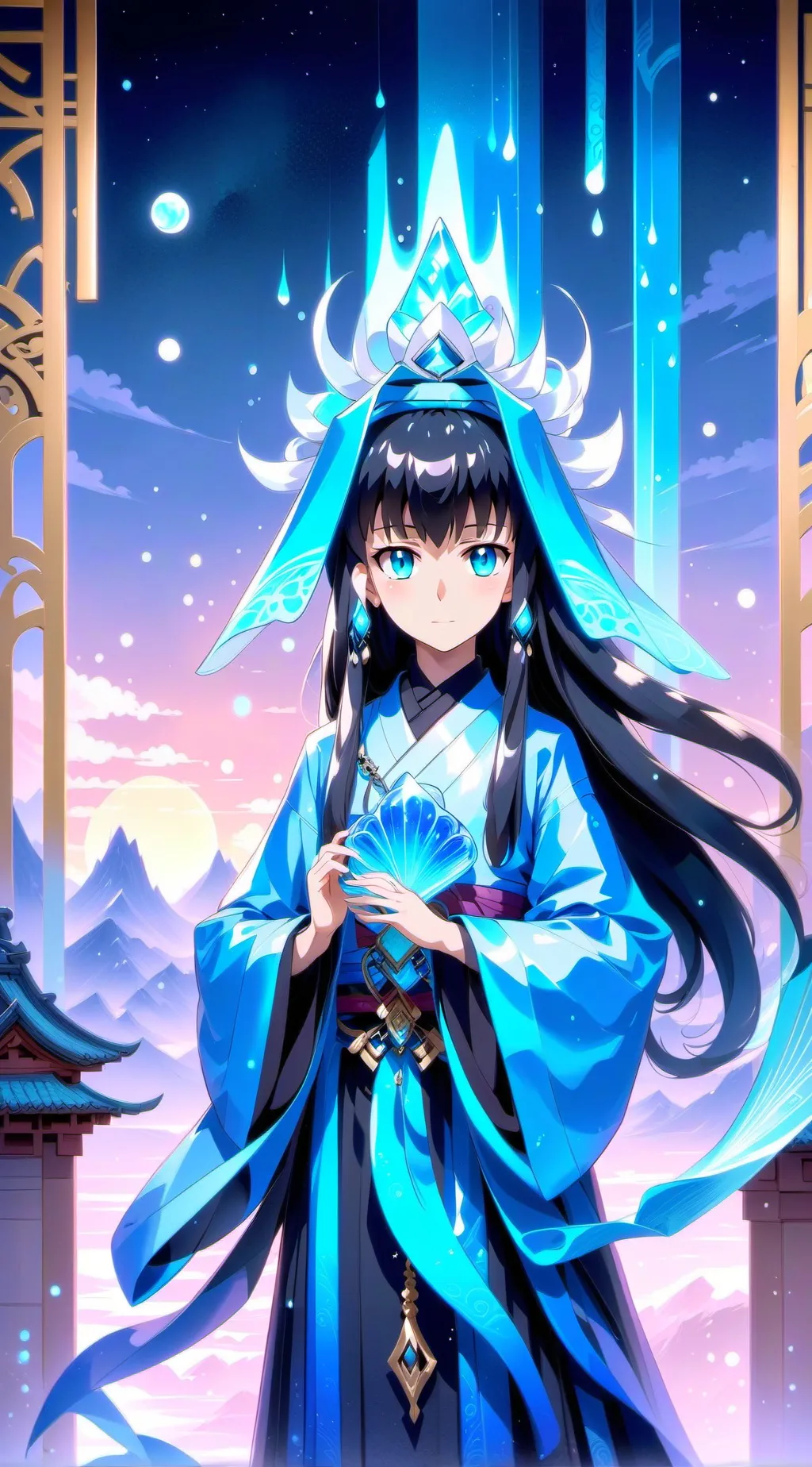 ai character: sœur muichiro  background