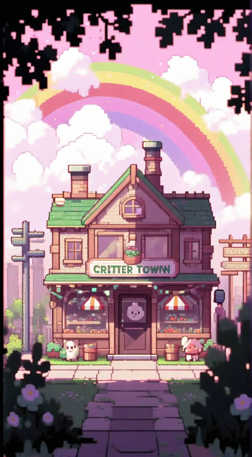 ai character: Critter School background