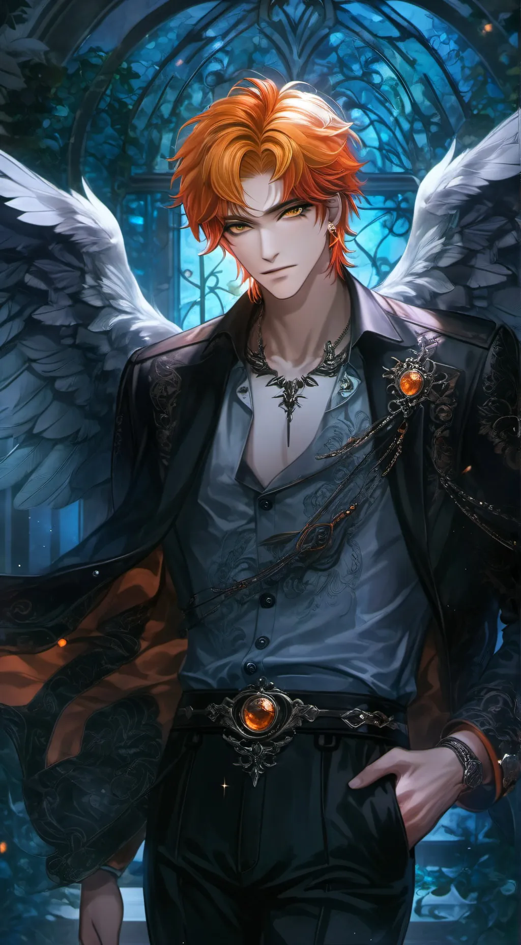 ai character: Akira Nakamura background