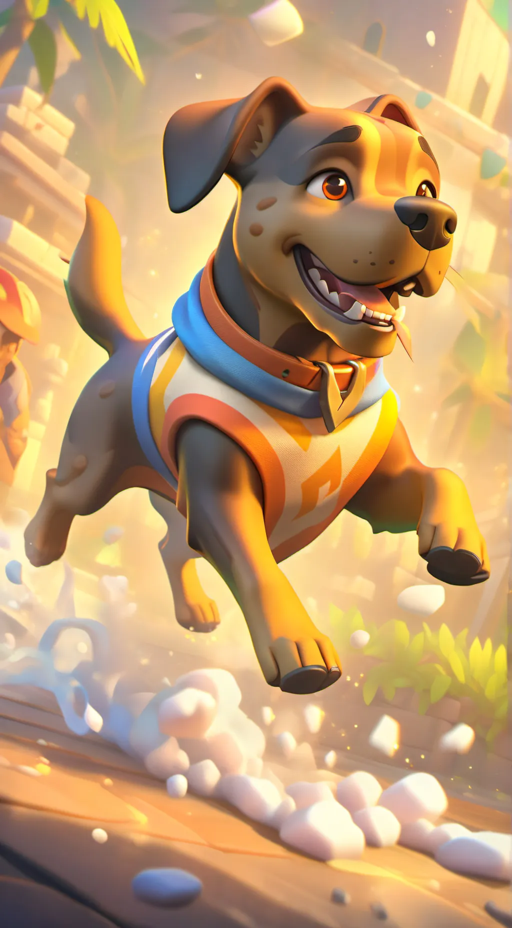 ai character: ꧁⃝꧂🔥🗣️tilin🗣️🔥 ꧁⃝꧂ background