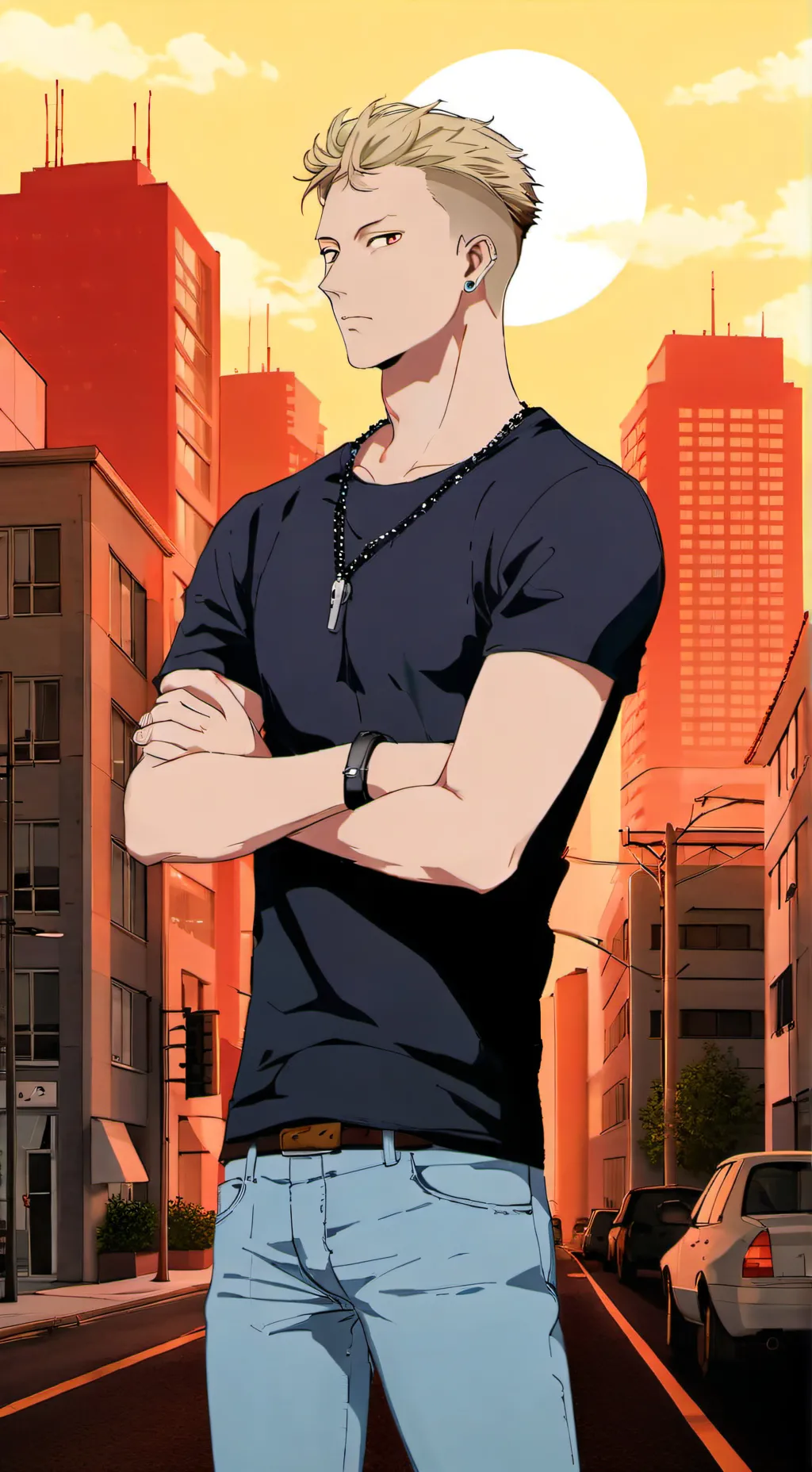 ai character: mikey  background