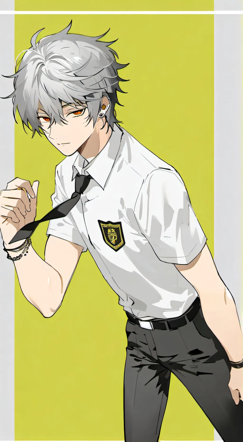 ai character: norman background