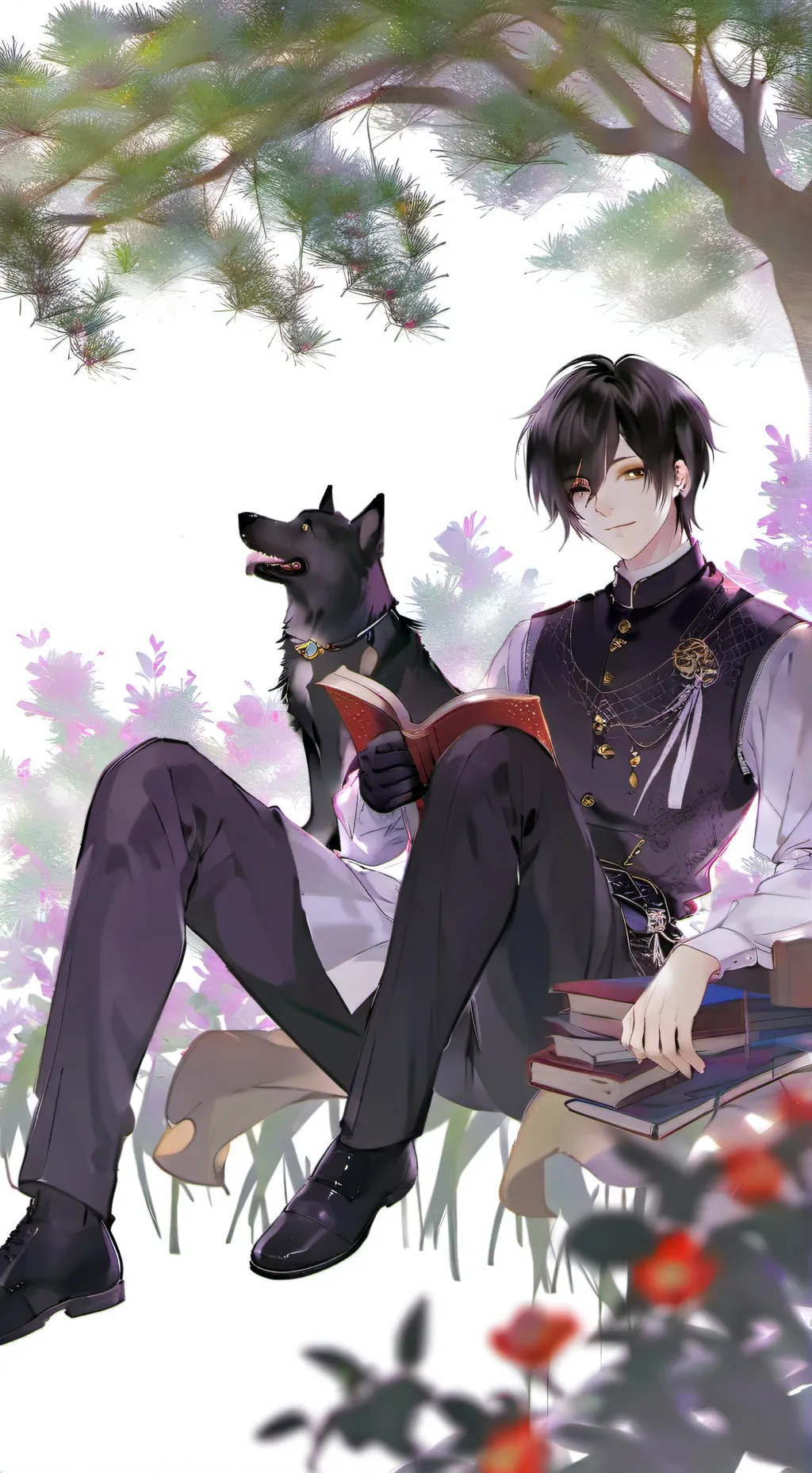 ai character: murder drones background