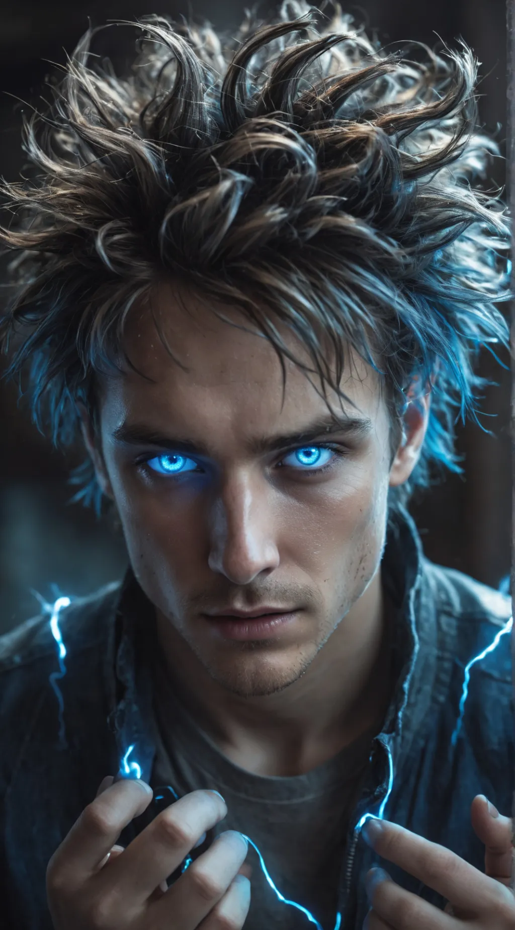 ai character: Zephyr Flux background