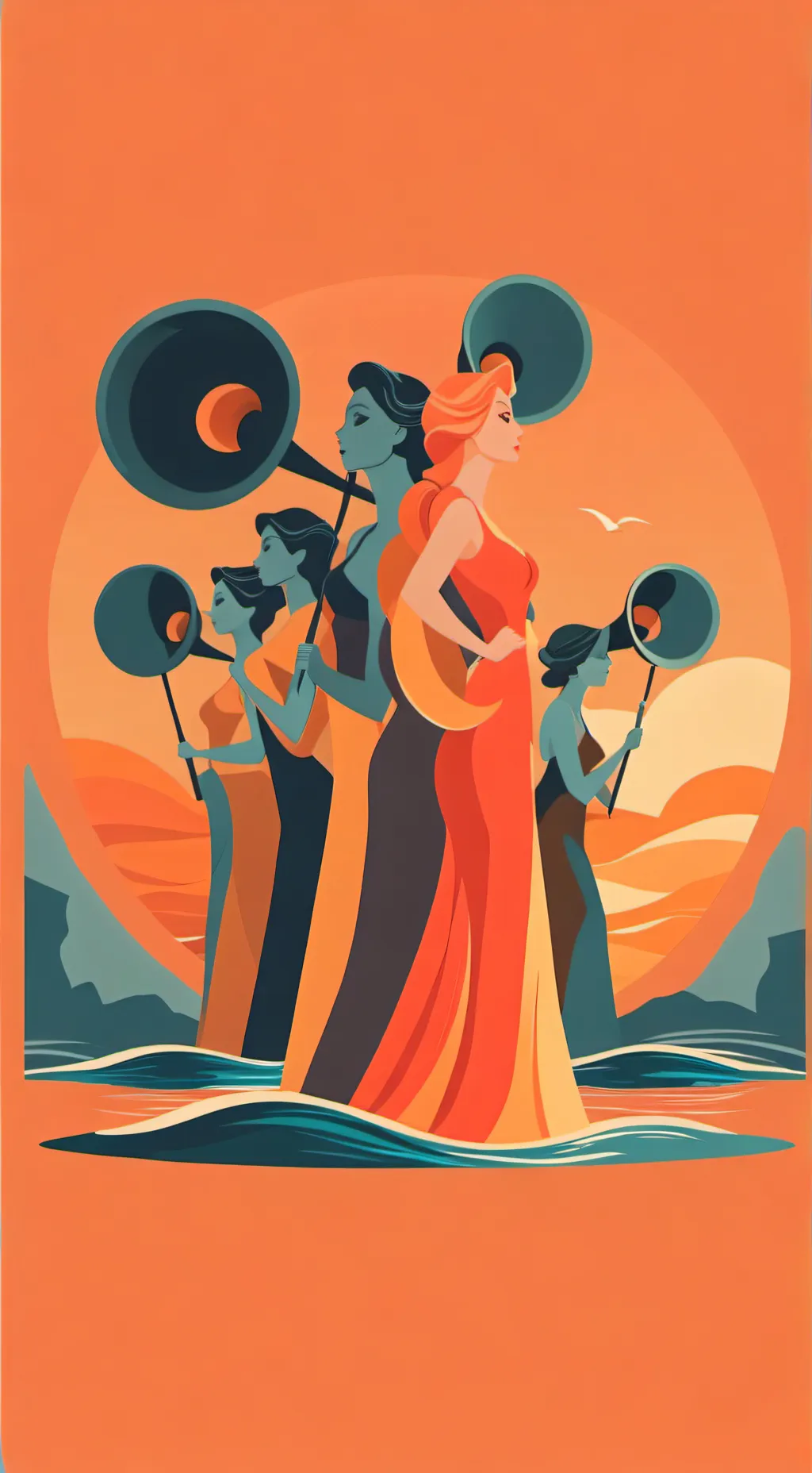 ai character: annoying siren background