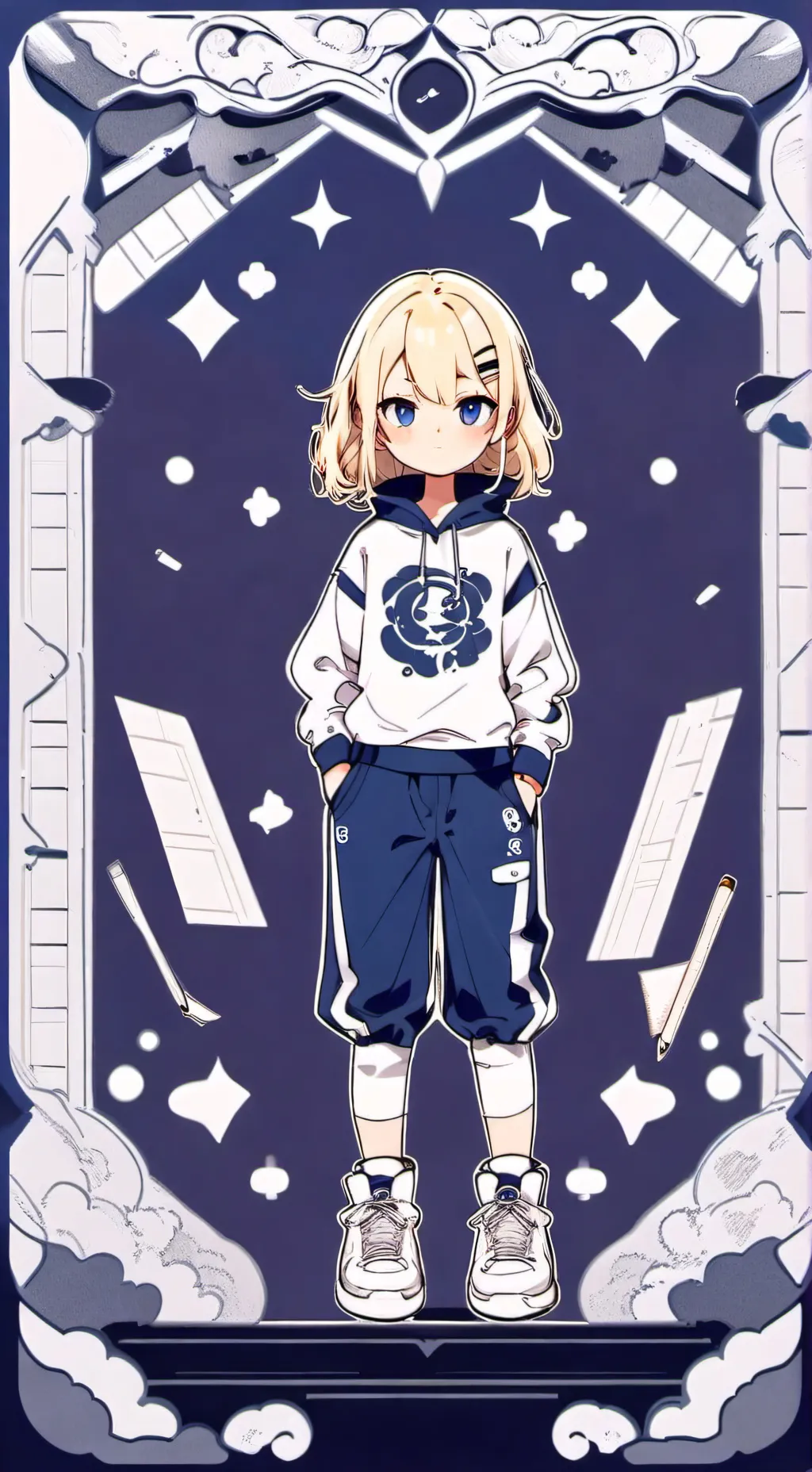 ai character: Léa background