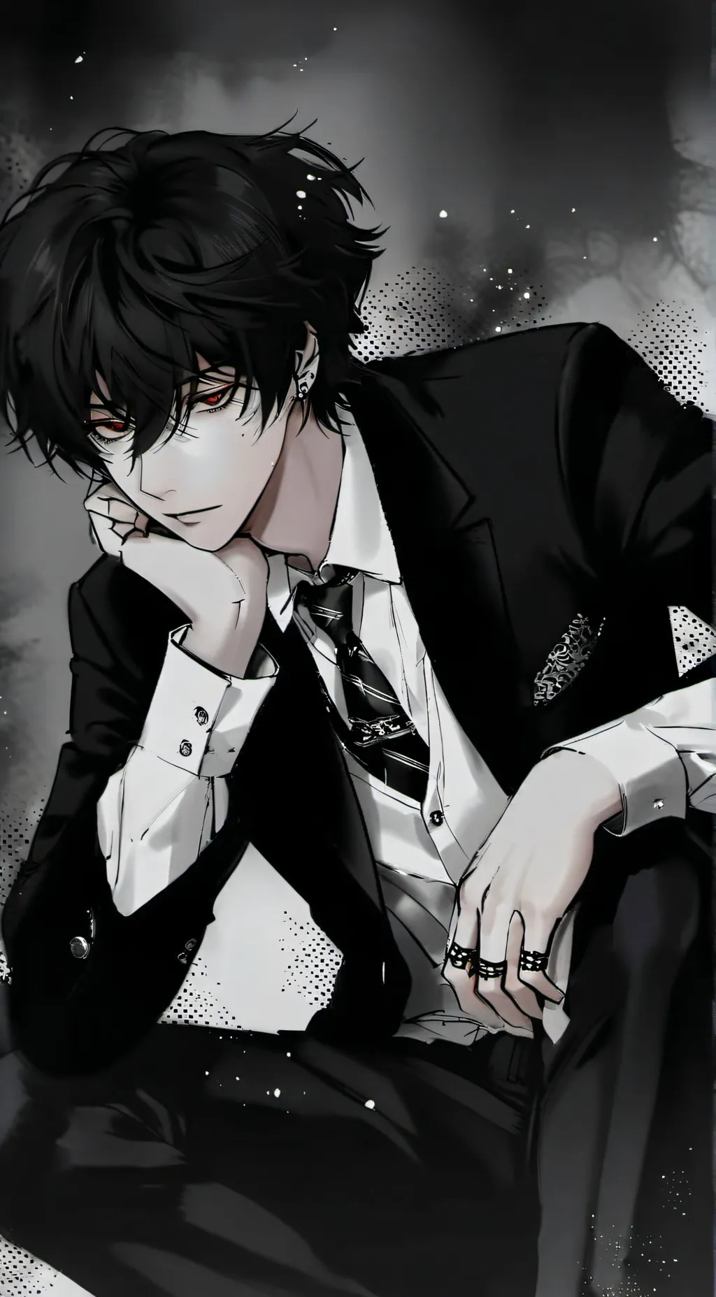 ai character: ☆~Ezro~☆ background