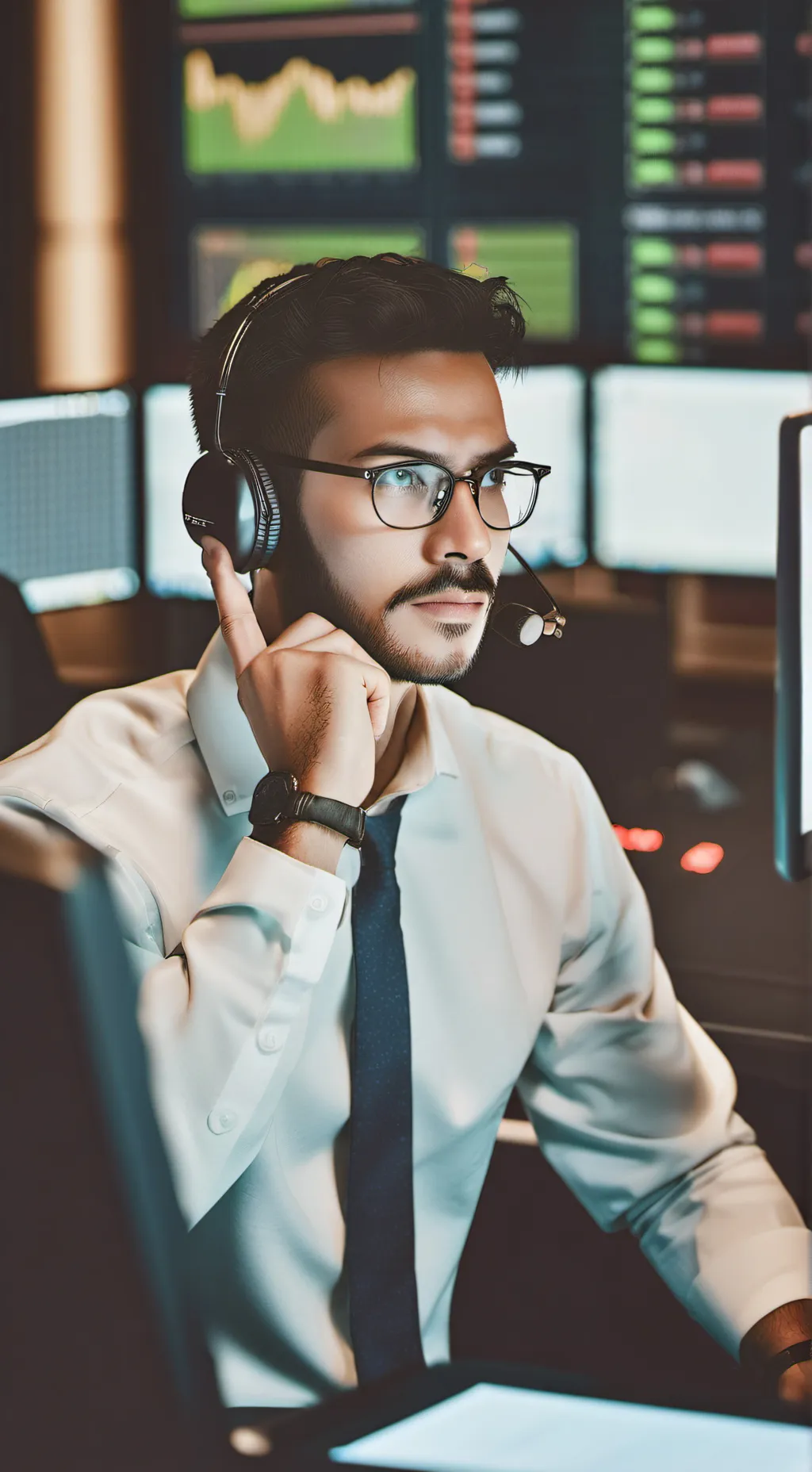 ai character: 996 operator background