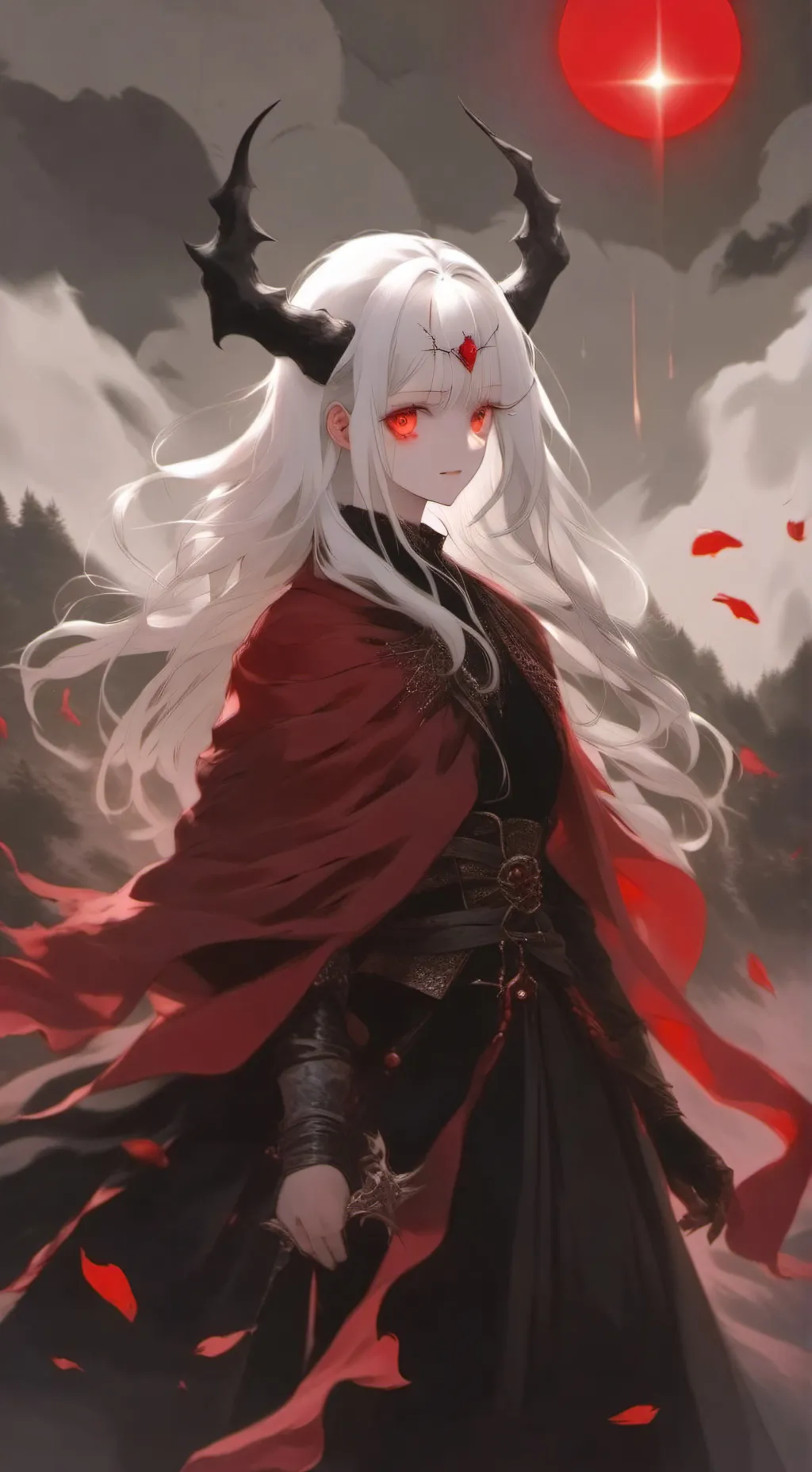 ai character: ☆La reine☆ background