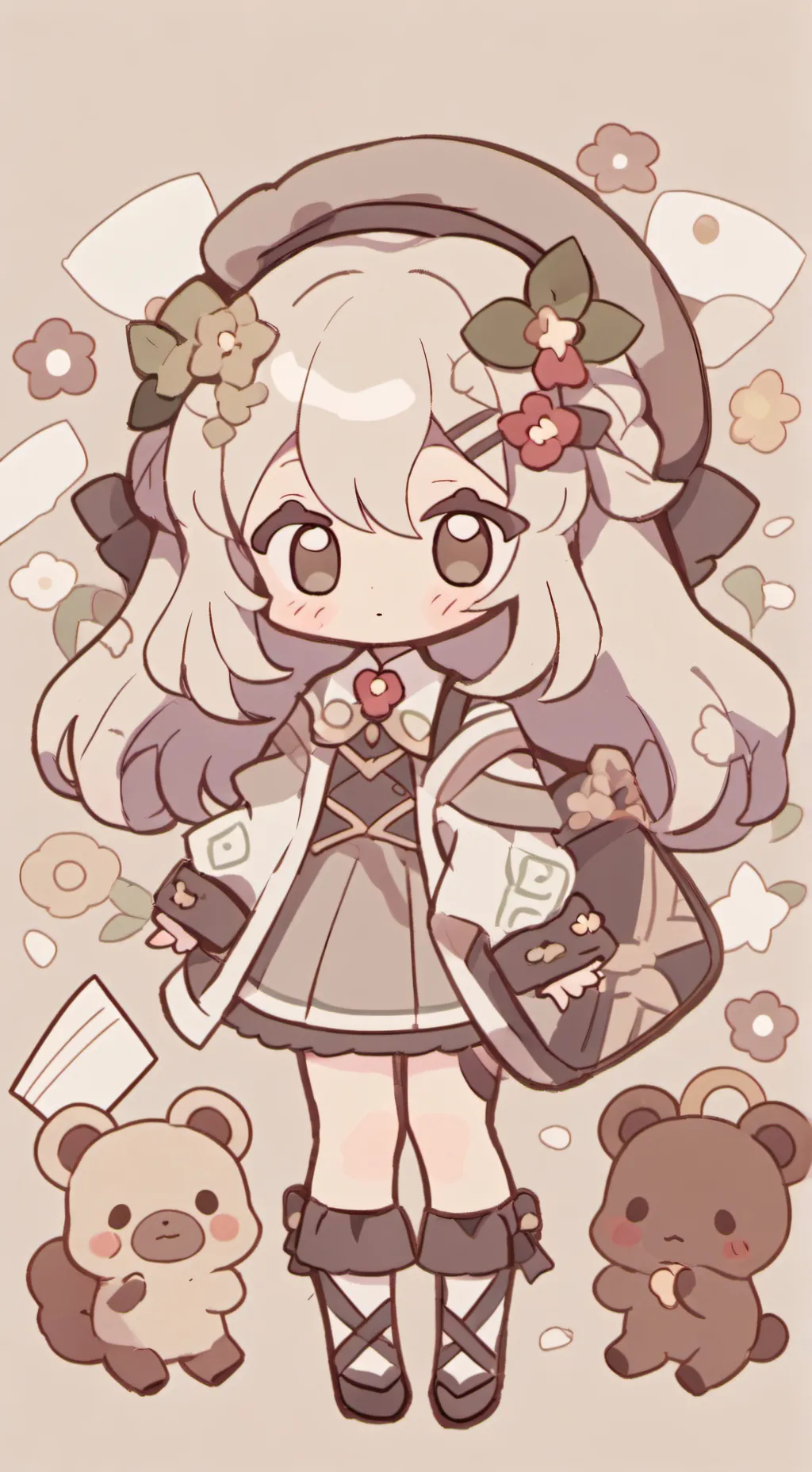 ai character: мила background