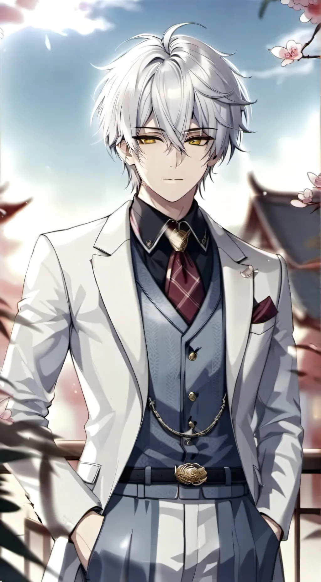 ai character: ❇️ISAAC❇️ background