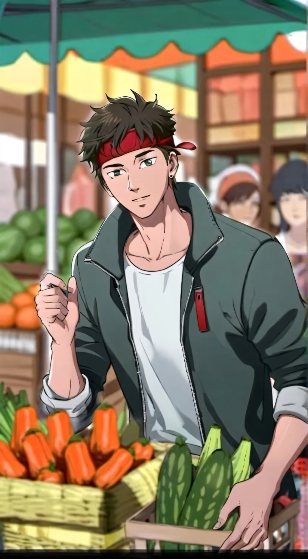 ai character: Kiba  background