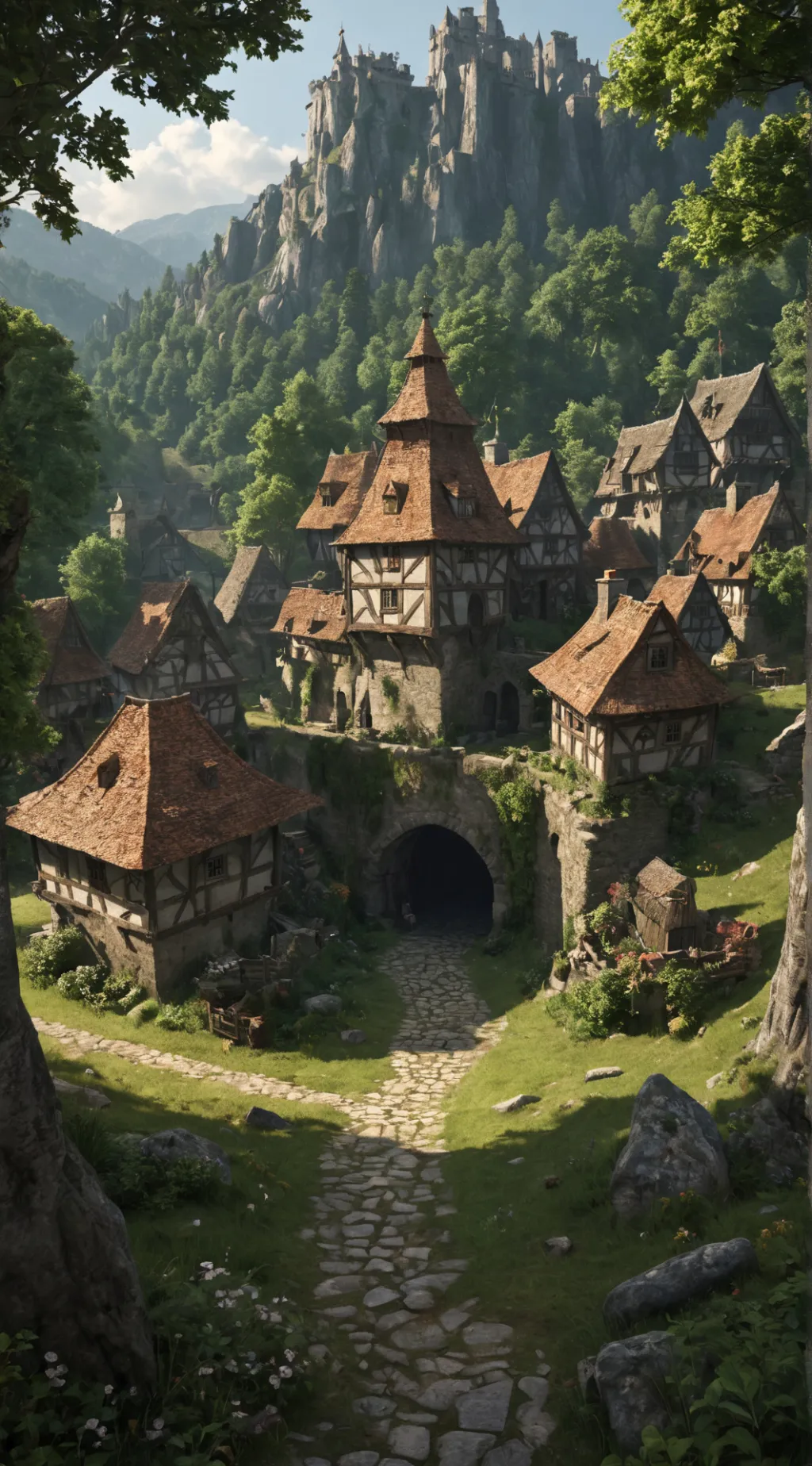 ai character: Anvill Square background