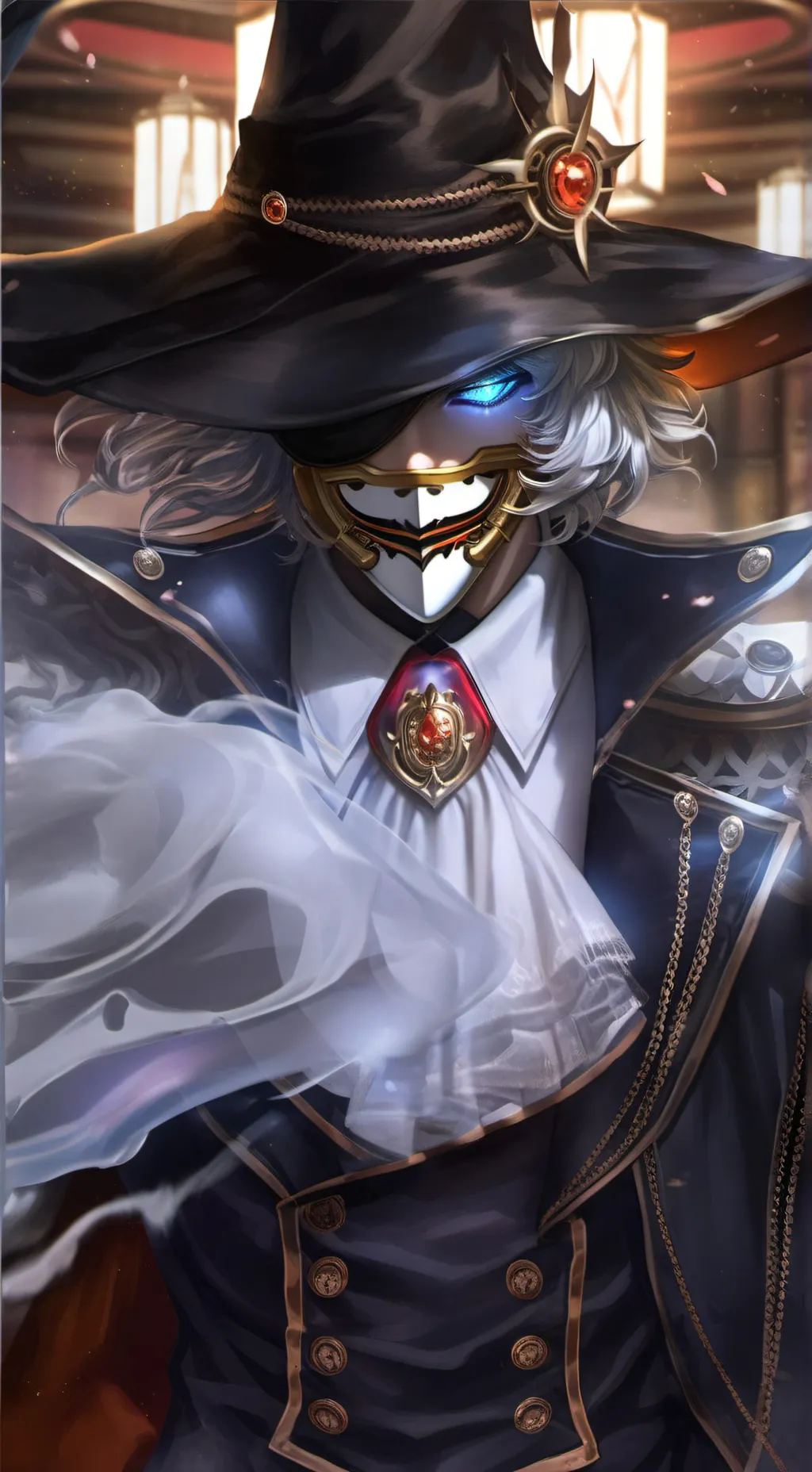 ai character: Vinton background