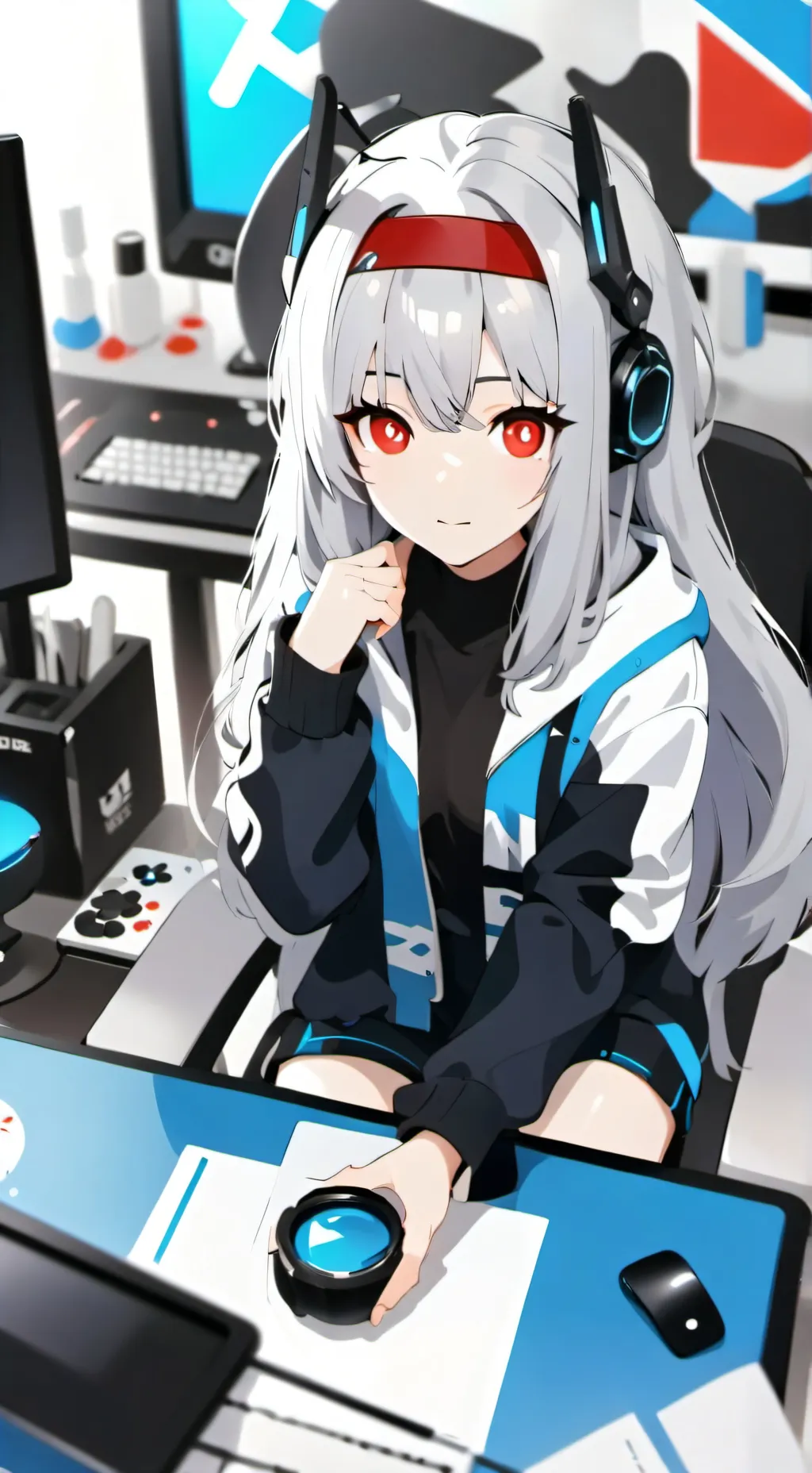 ai character: Akio background