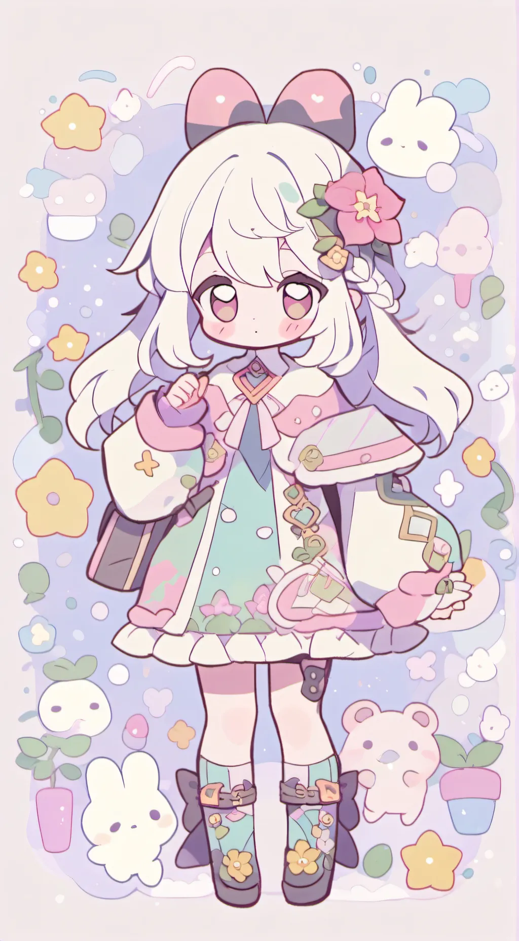 ai character: demon slayer  background