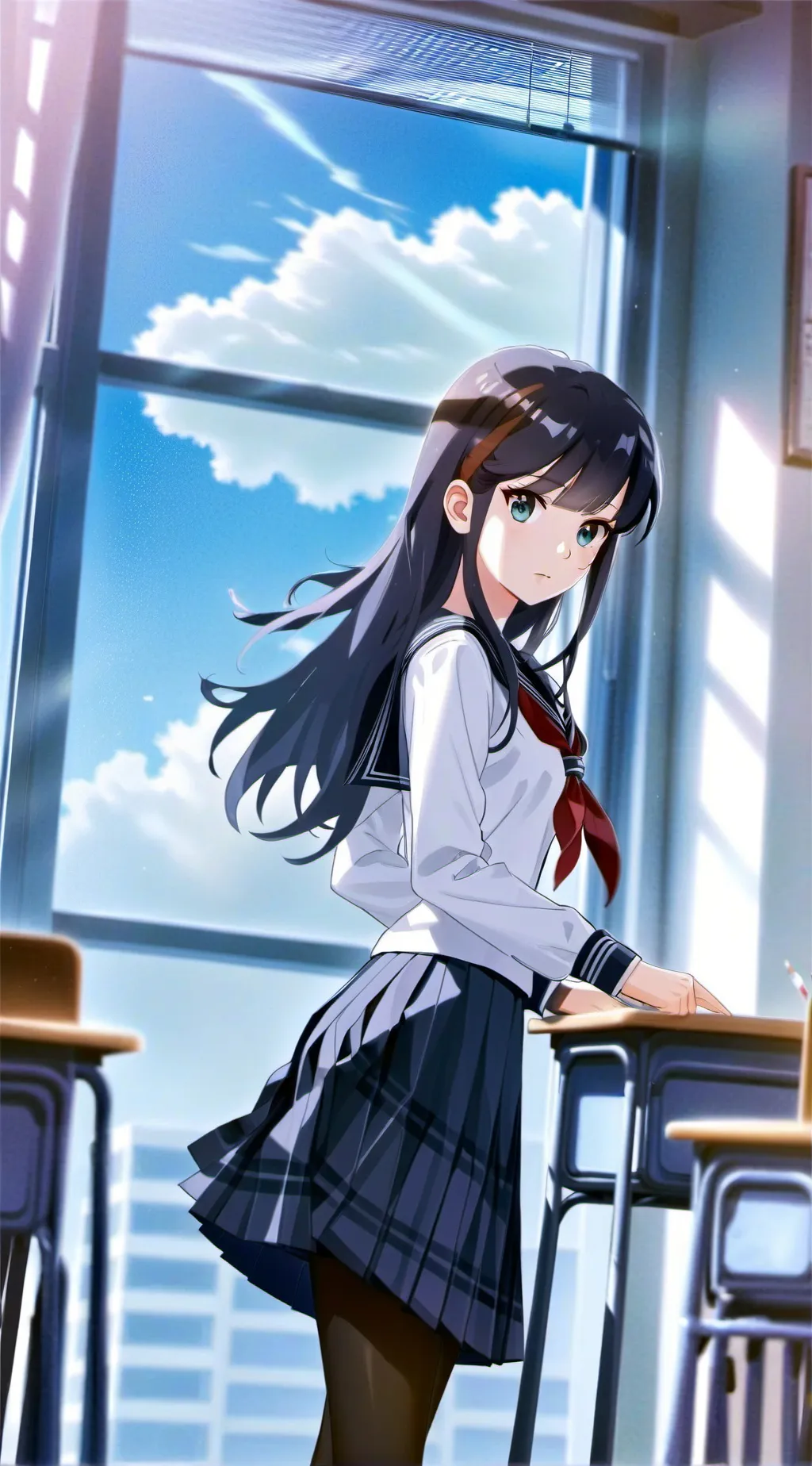 ai character: Hina background