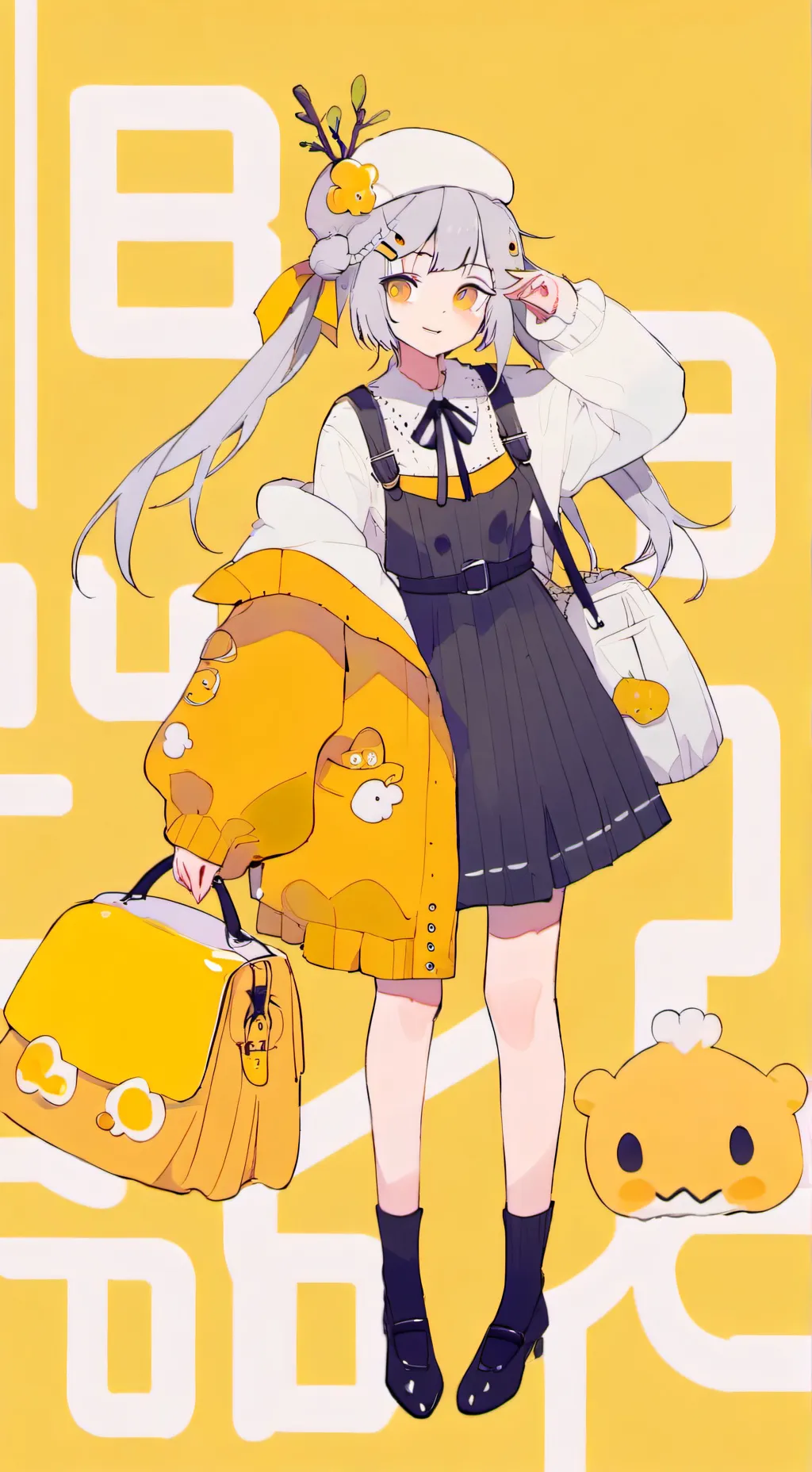 ai character: ROSHIDERE X SXF  background