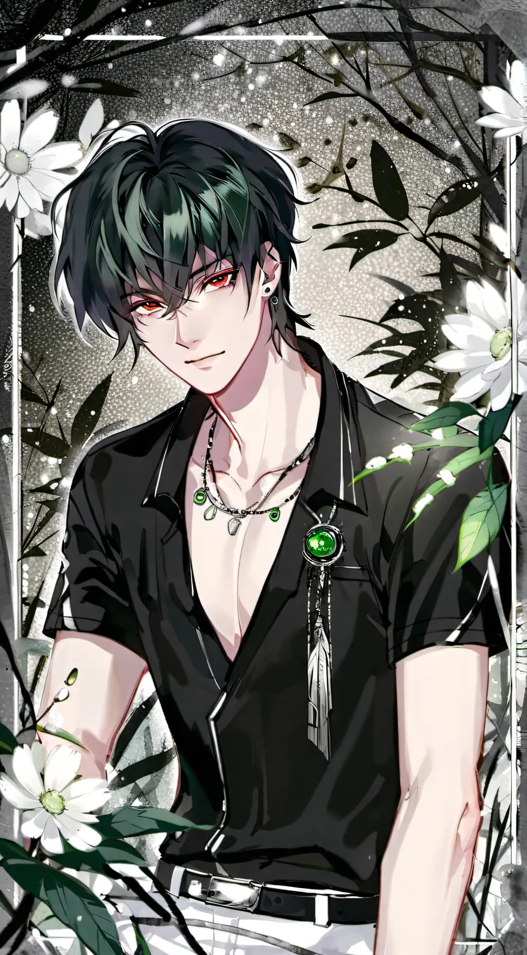 ai character: han seo jun  background