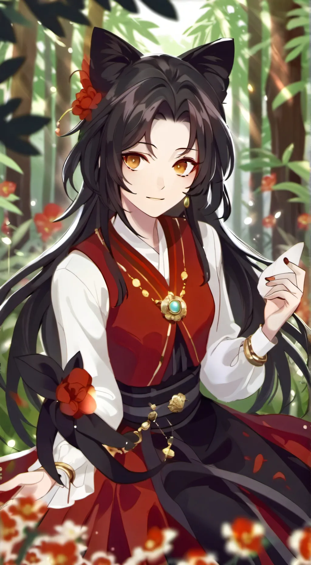 ai character: wenda x sen background