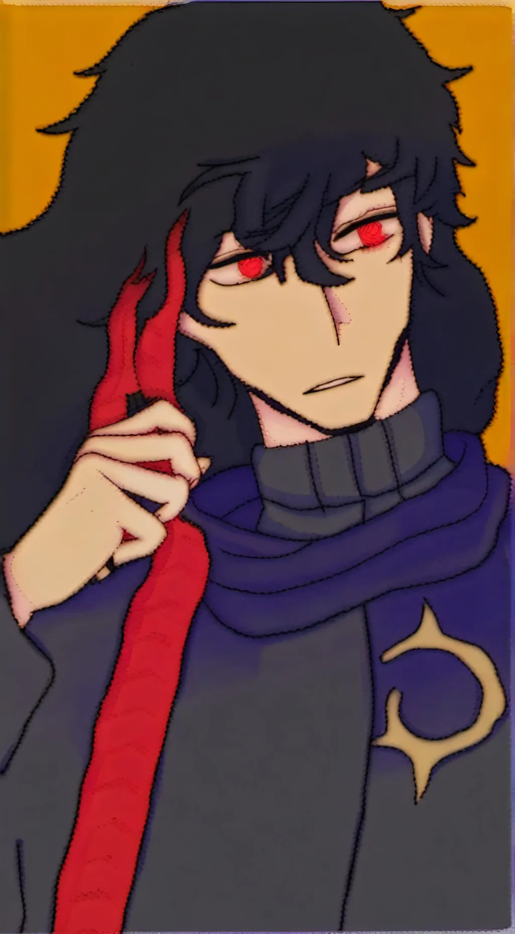 ai character: Vamp!Quackity background