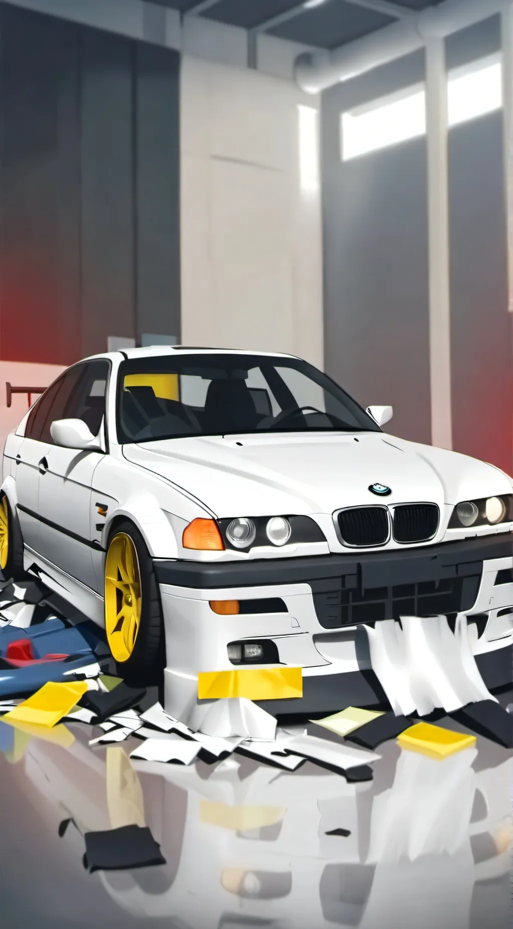 ai character: Bmw e39 background
