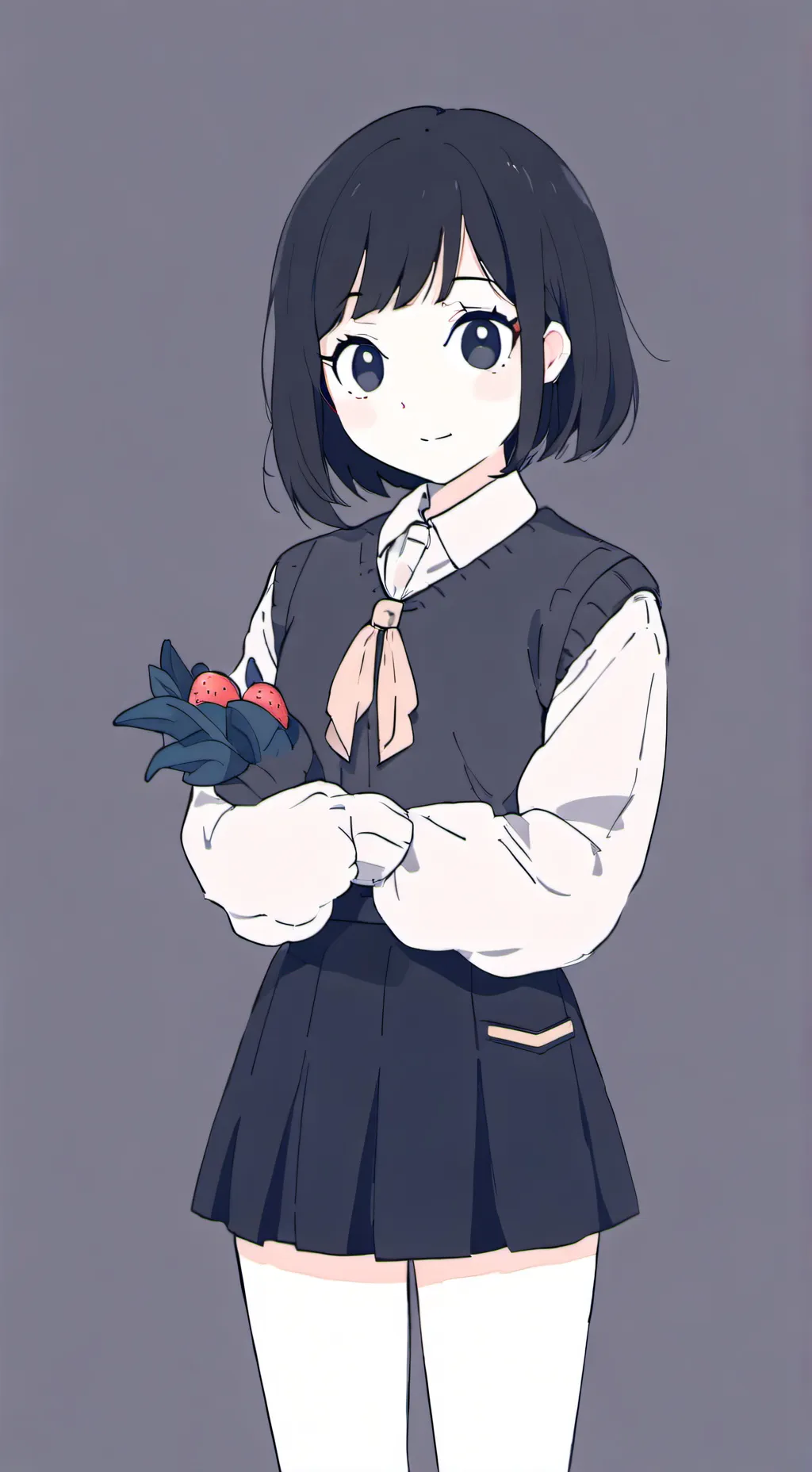 ai character: niña malcriada  background