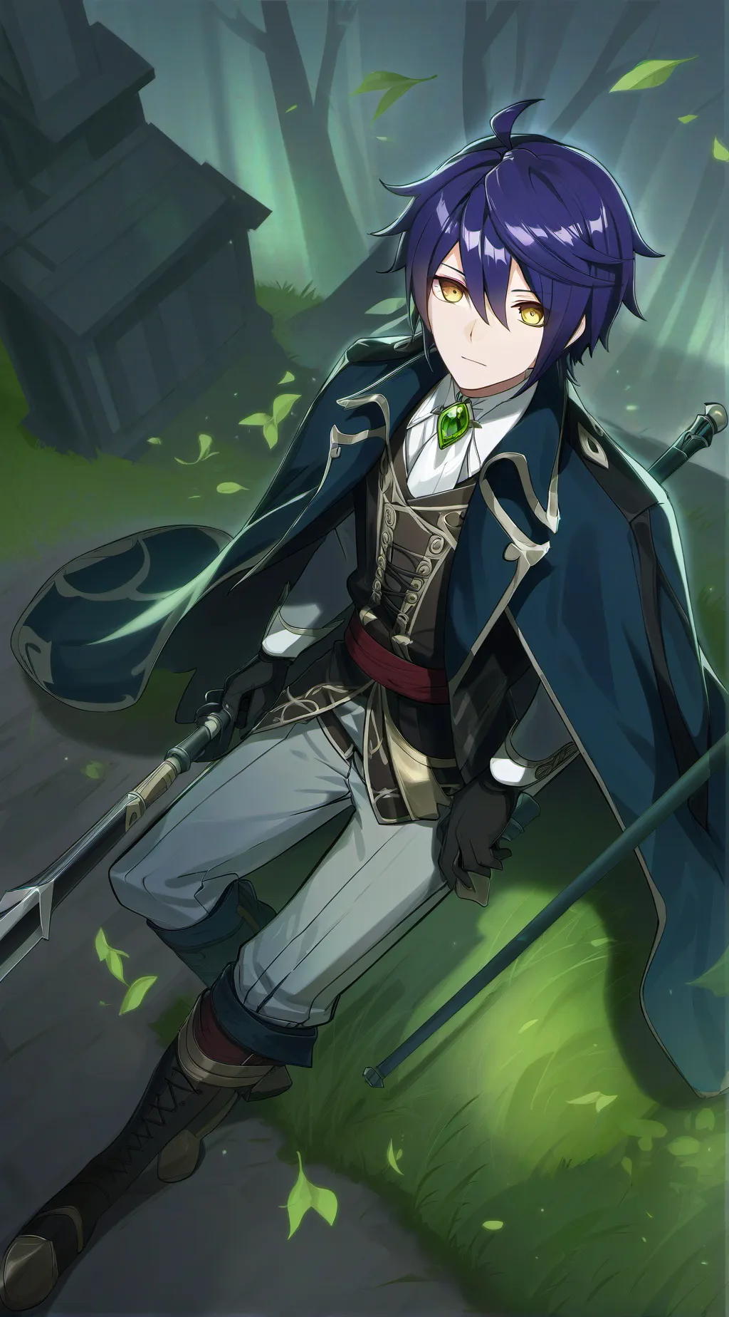 ai character: Lucas background