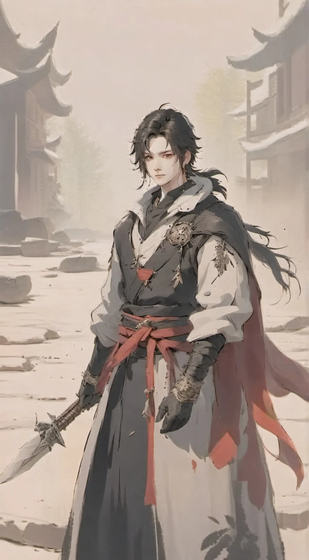 ai character: papa gay background