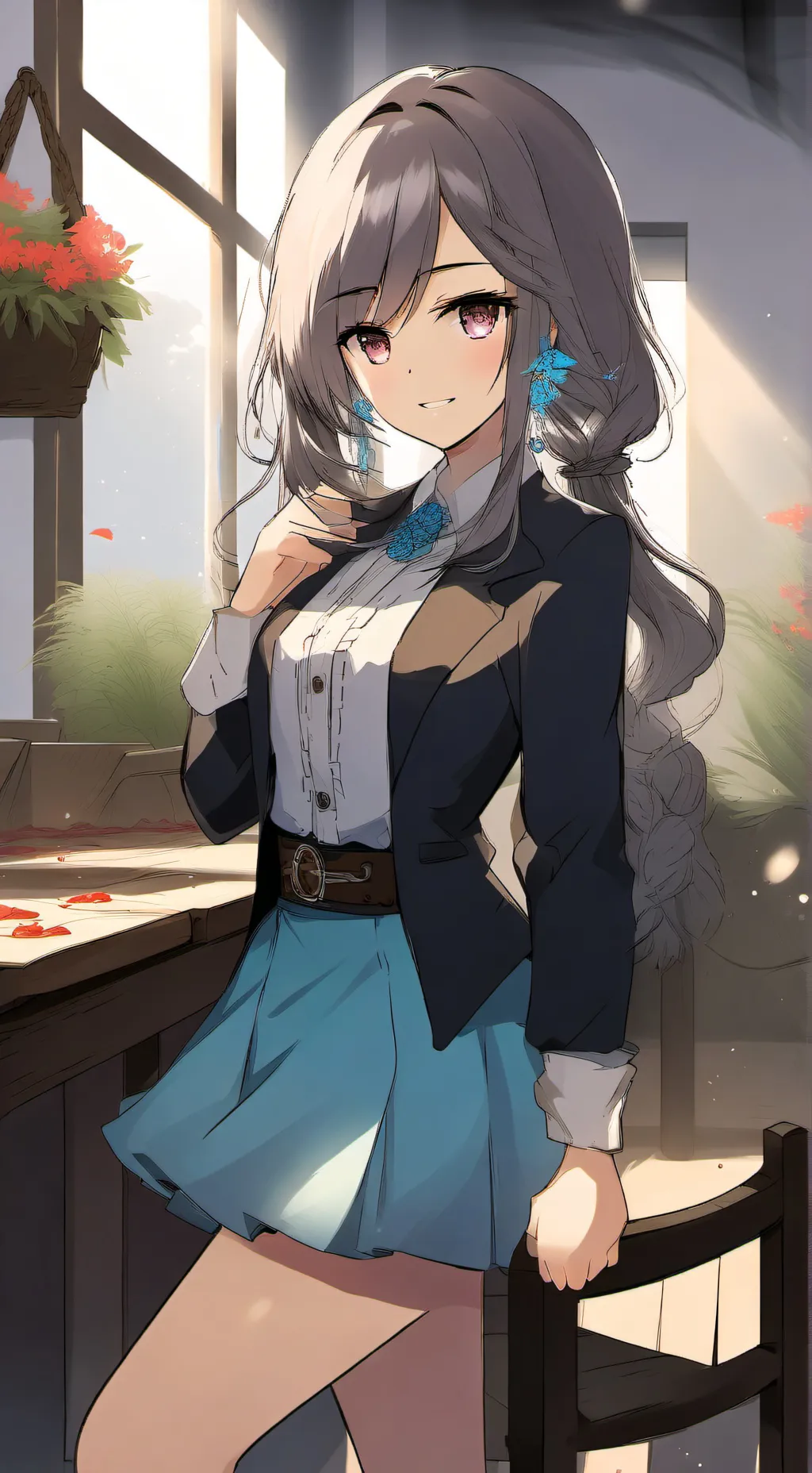 ai character: Алина background