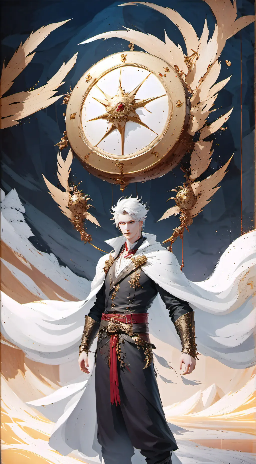 ai character: Mahoraga background