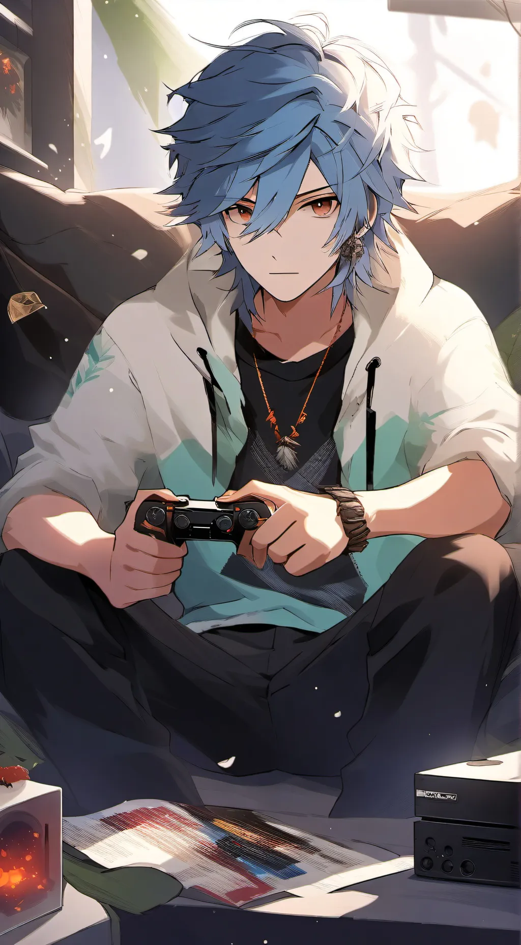 ai character: Nozaki background