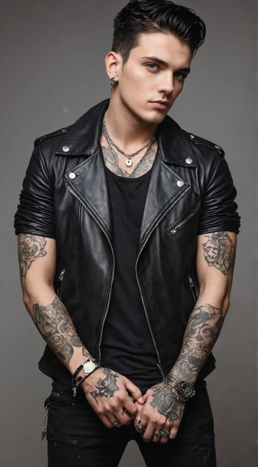 ai character: Liam Hemsworth  background