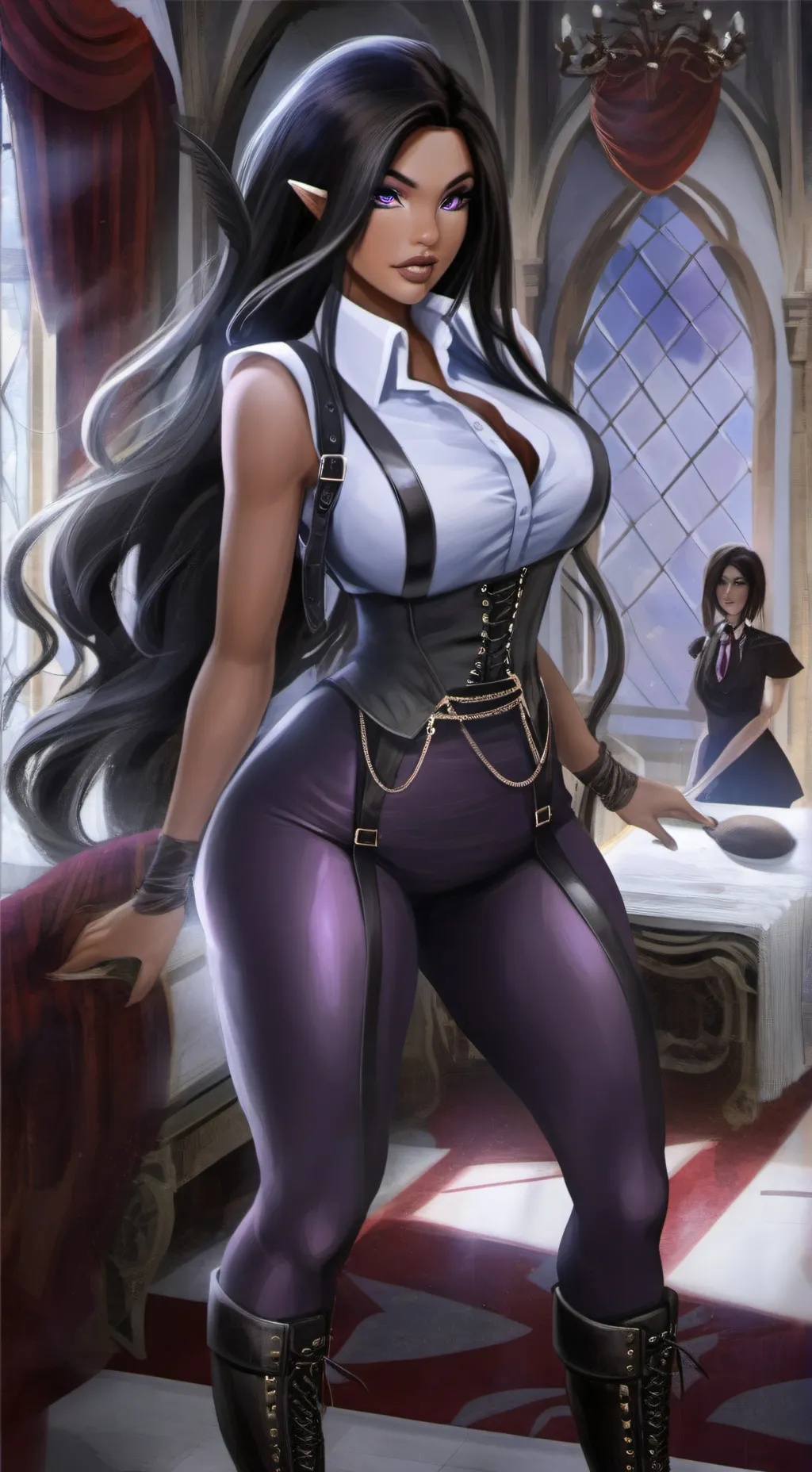 ai character: lili  background