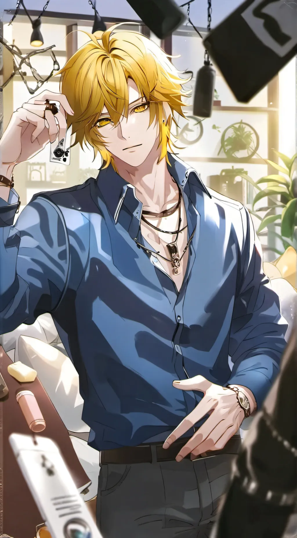 ai character: ●MAX● background