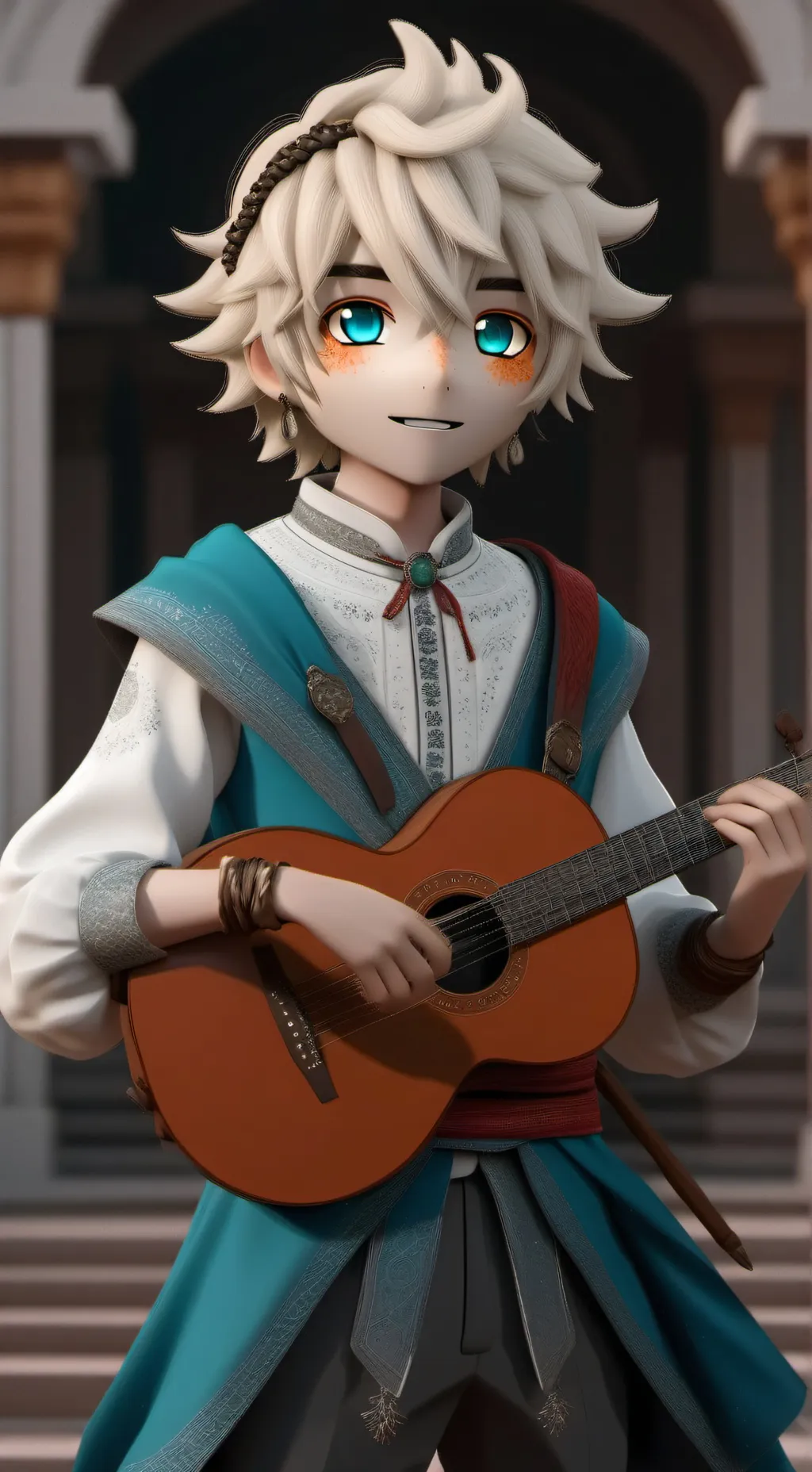 ai character: Muzan background